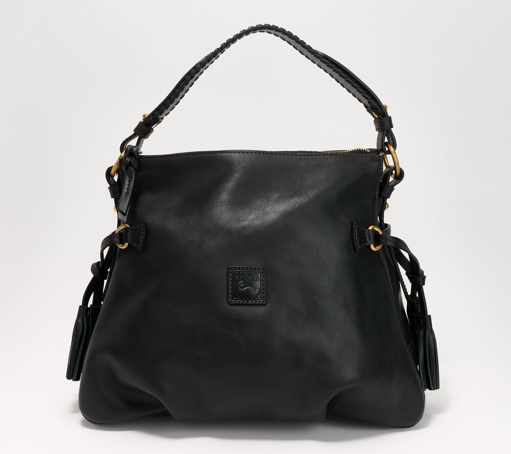 Dooney & Burke popular medium zip hobo bag