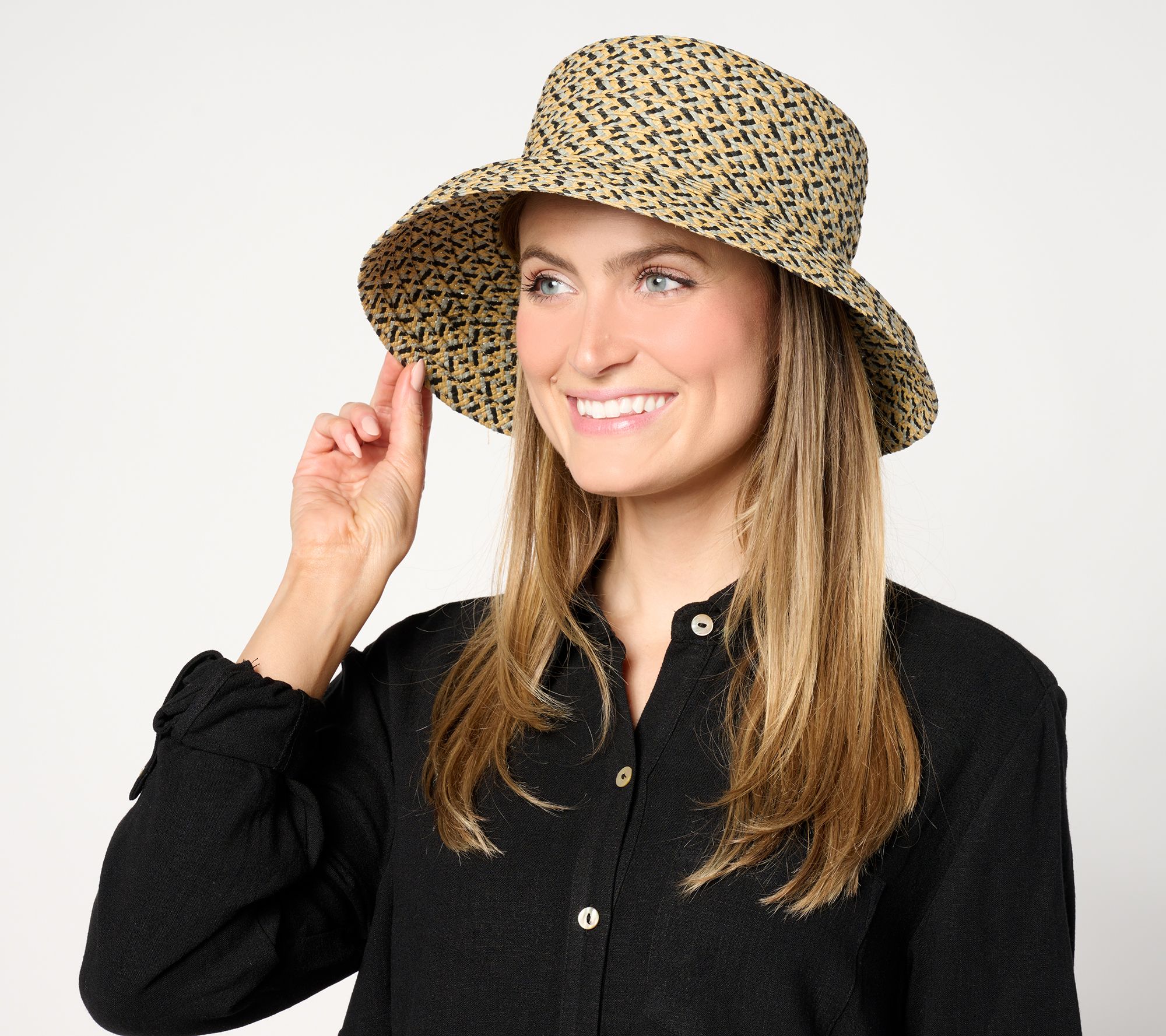 Sprigs Adjustable Bucket Hat with Bow 