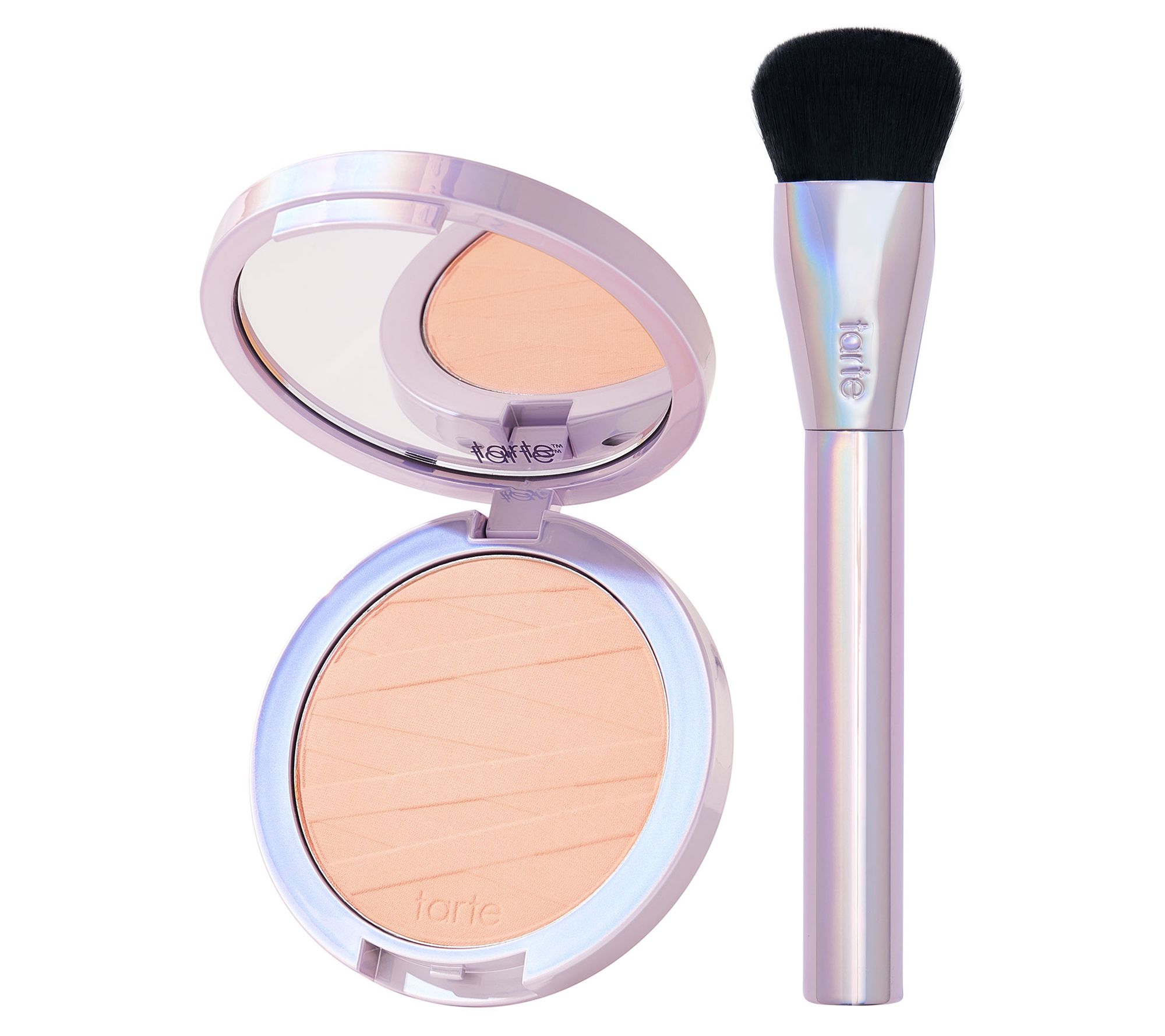 tarte Face Tape Waterproof 16-Hour Pressed Powder & Brush