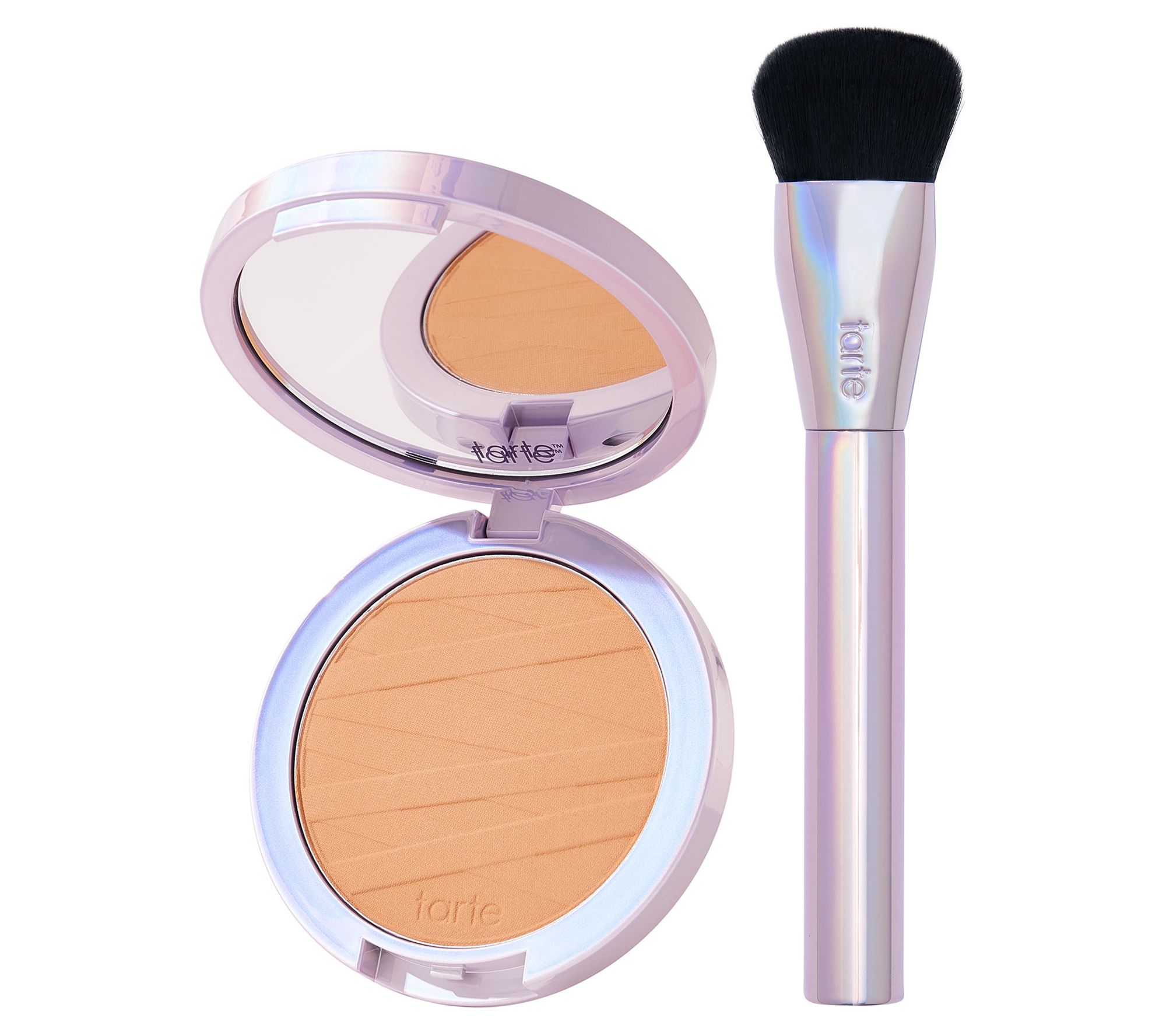 tarte Face Tape Waterproof 16-Hour Pressed Powder & Brush