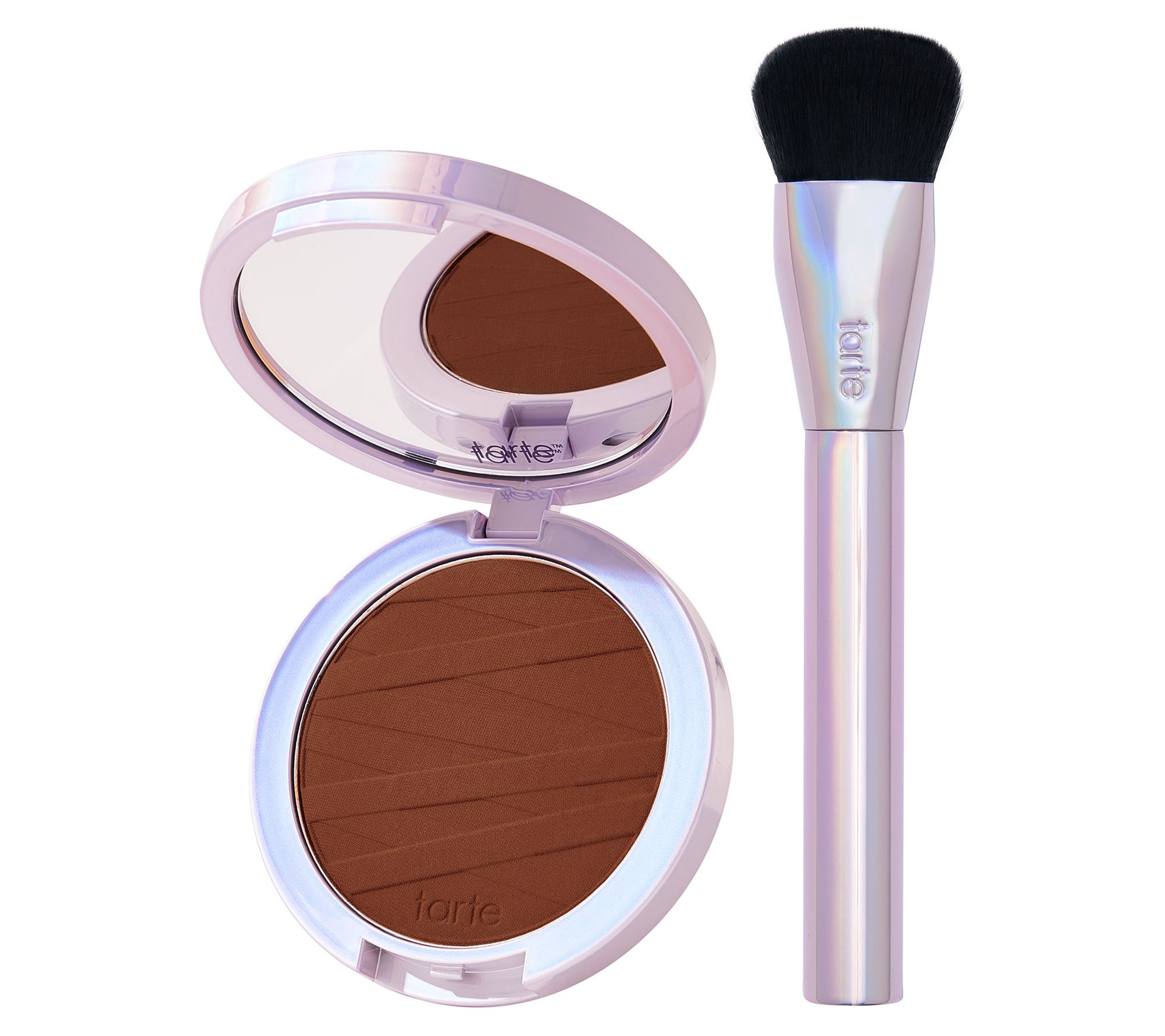 tarte Face Tape Waterproof 16-Hour Pressed Powder & Brush