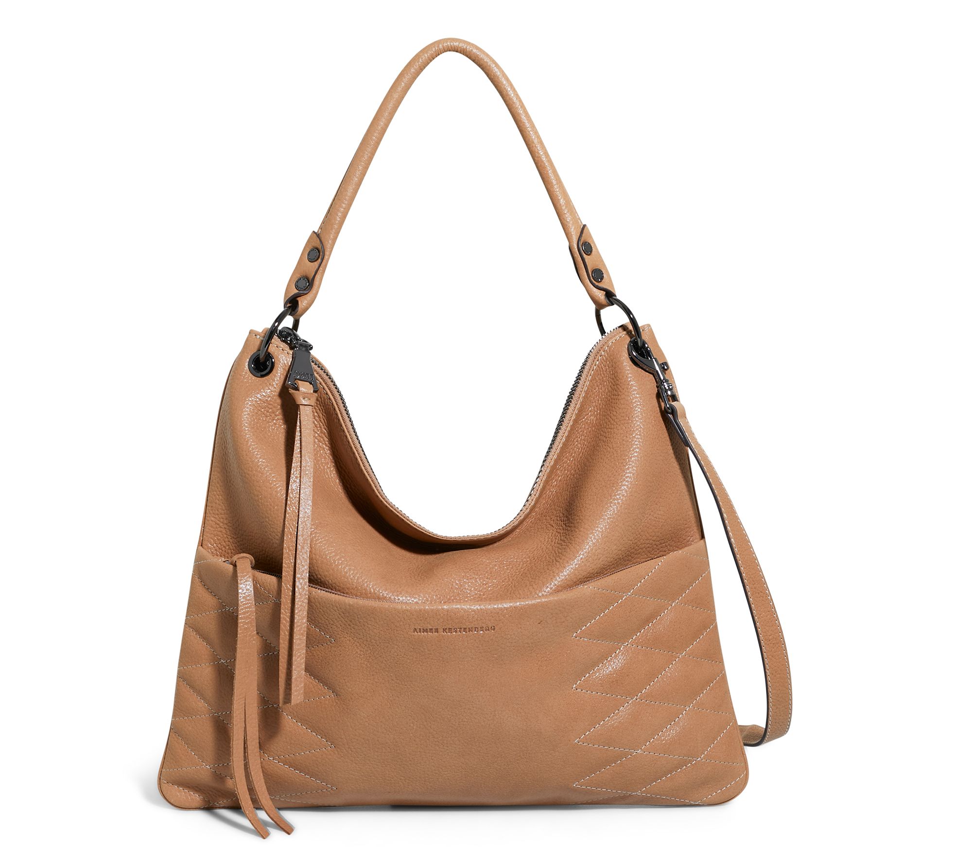 "As Is" Aimee Kestenberg Convertible Leather Shoulder Bag