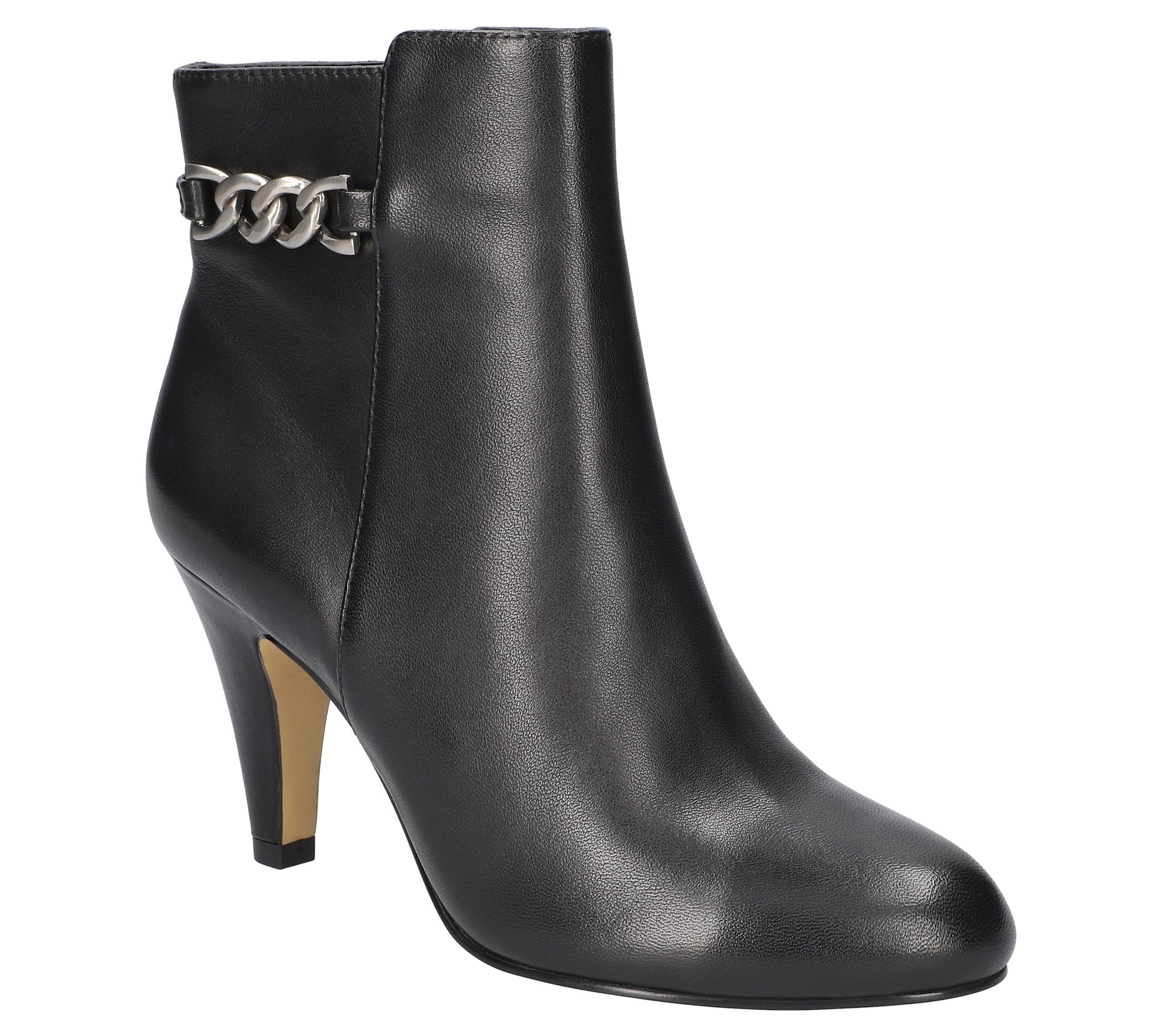 Bella Vita Suede/Leather Dress Ankle Boots-Agne s