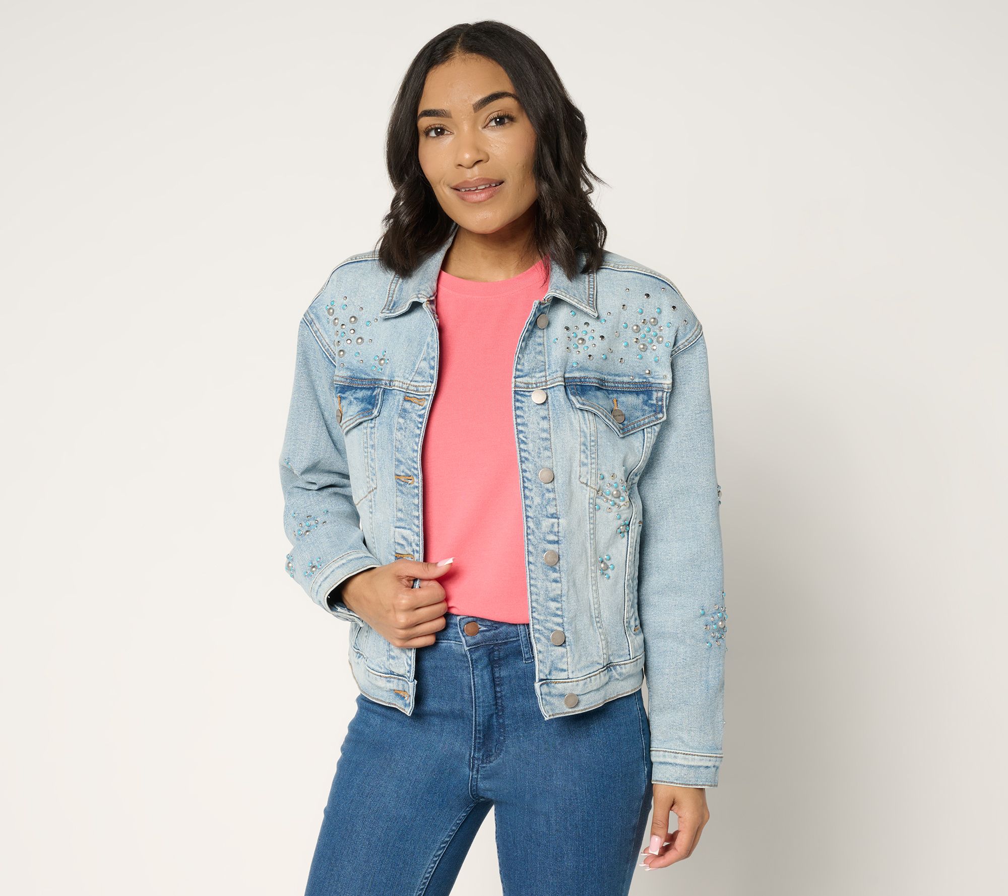 Driftwood Jeans Relaxed Novelty Denim Jacket - Eastwood