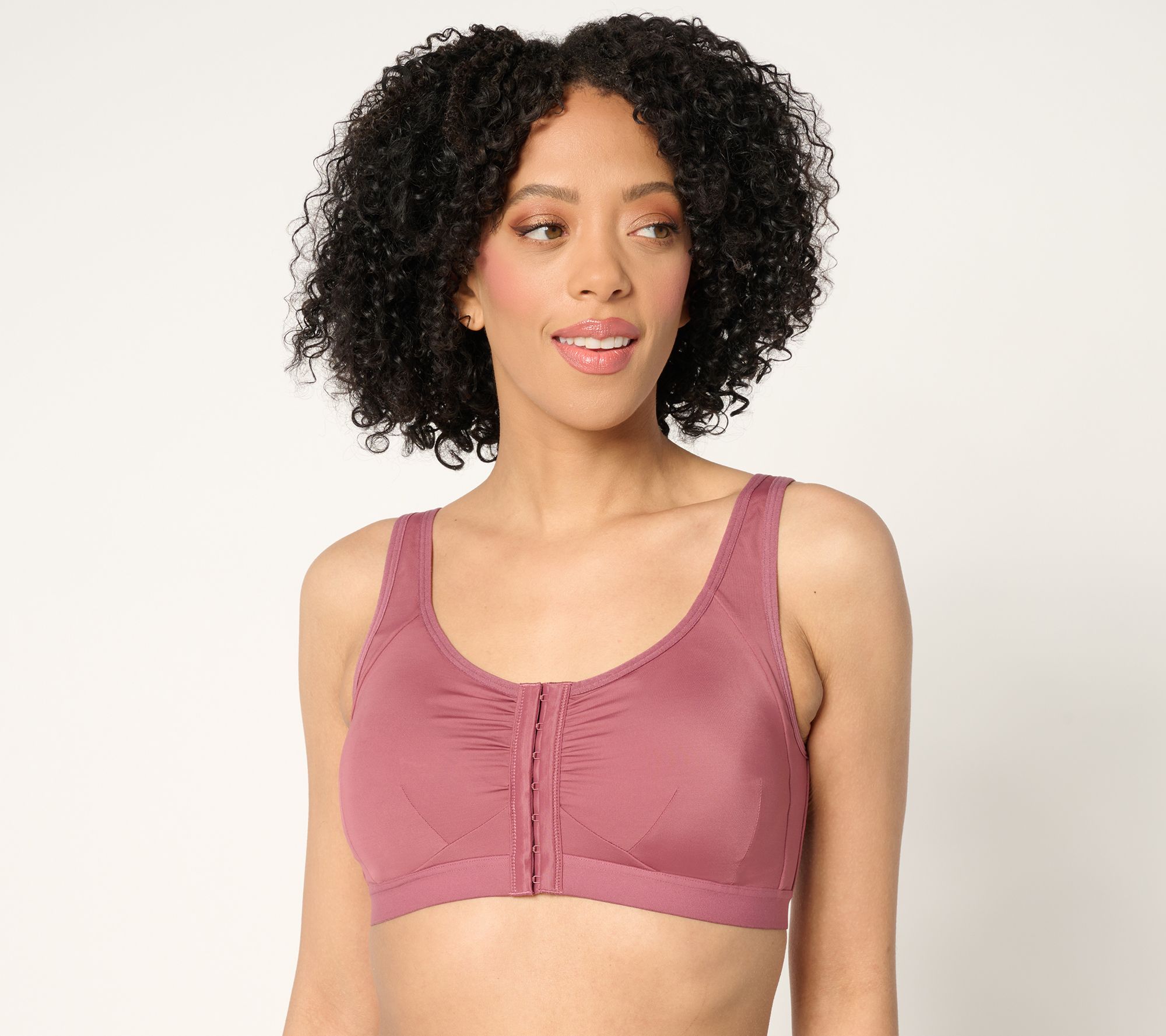 AnyBody Intimates Lycra Front Closure Wirefree Bra