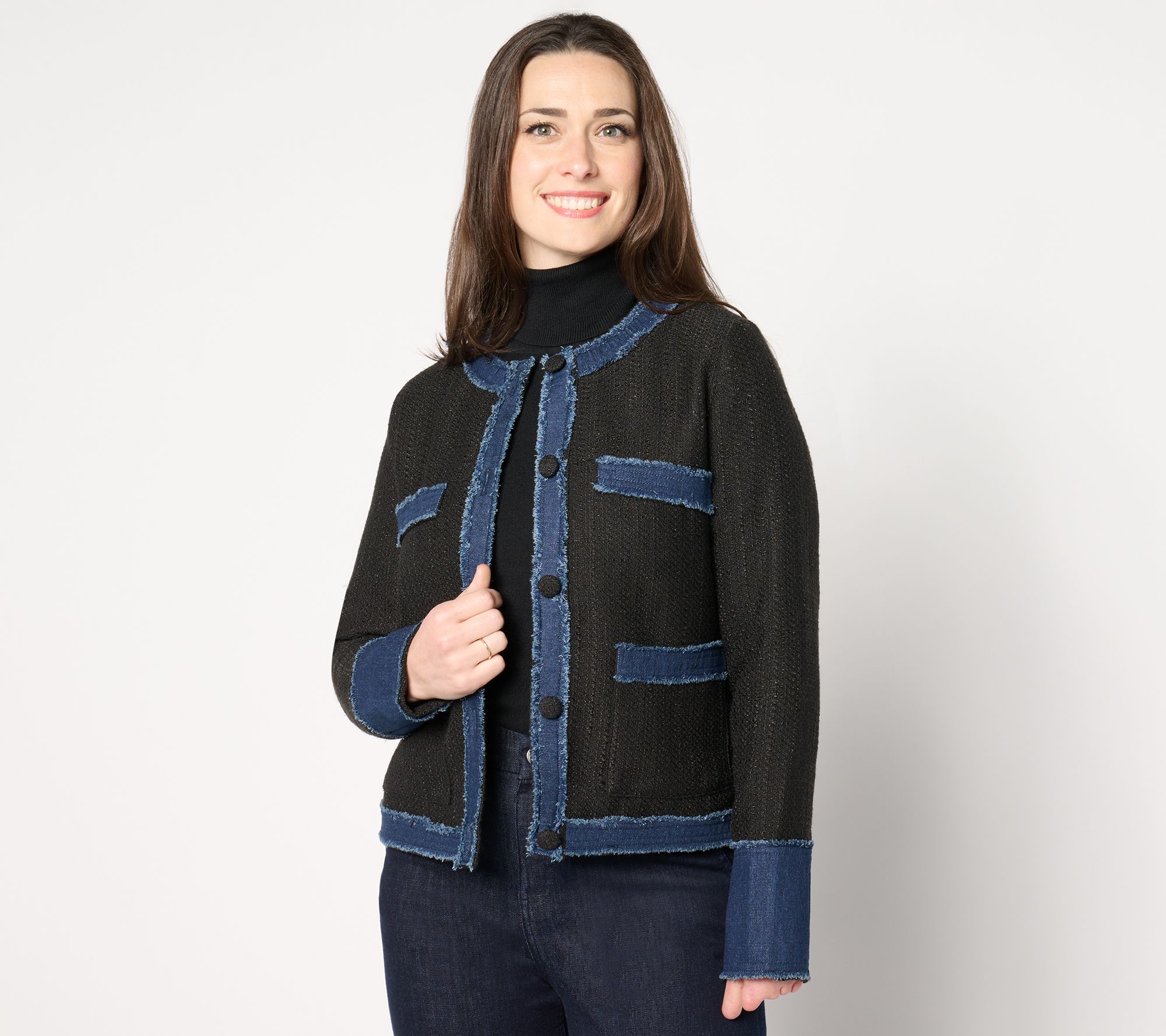 "As Is" Studio Park x Shawn Killinger Mixed Media Lady Jacket