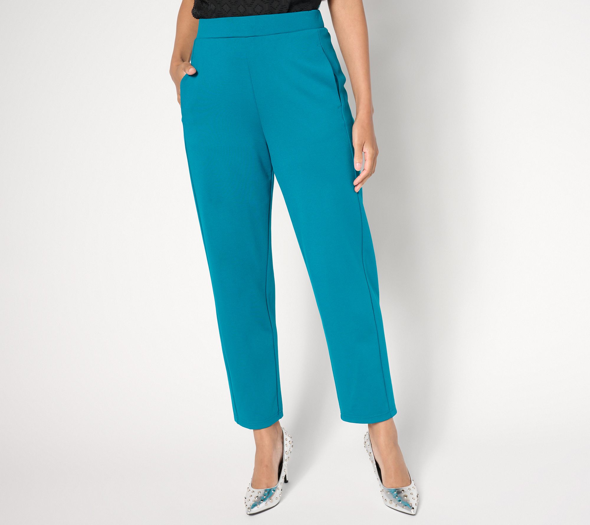 "As Is" by Stacy Londaon Regular Ponte Lantern Pant
