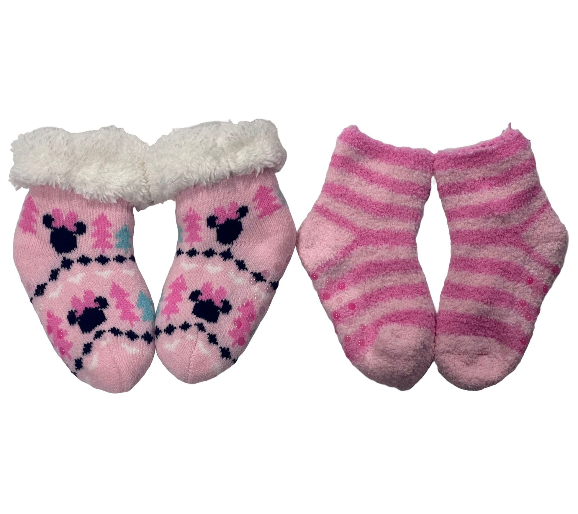 Disney Toddler's Set of 2 Character Cozy Sock Warmers
