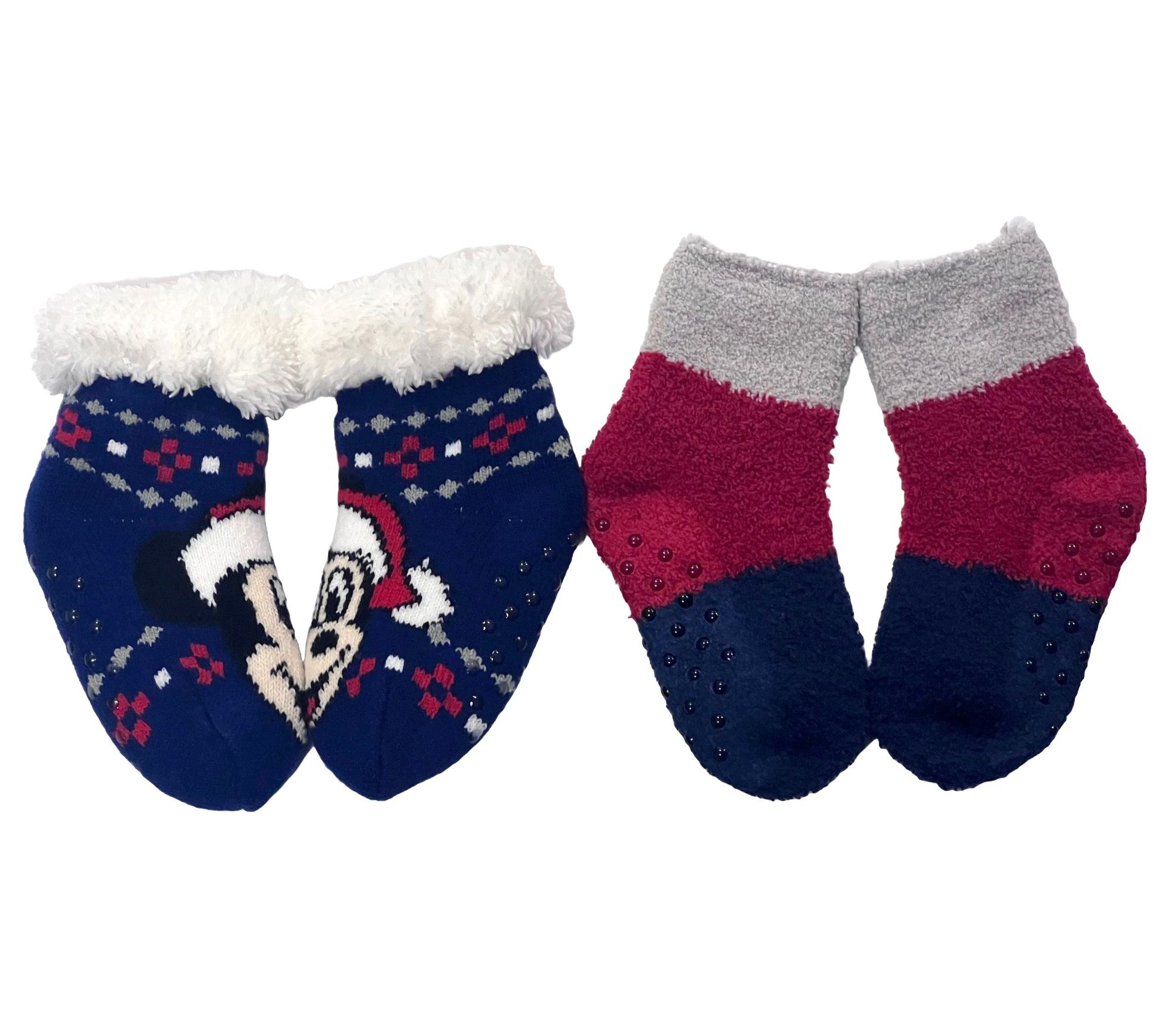 Disney Toddler's Set of 2 Character Cozy Sock Warmers
