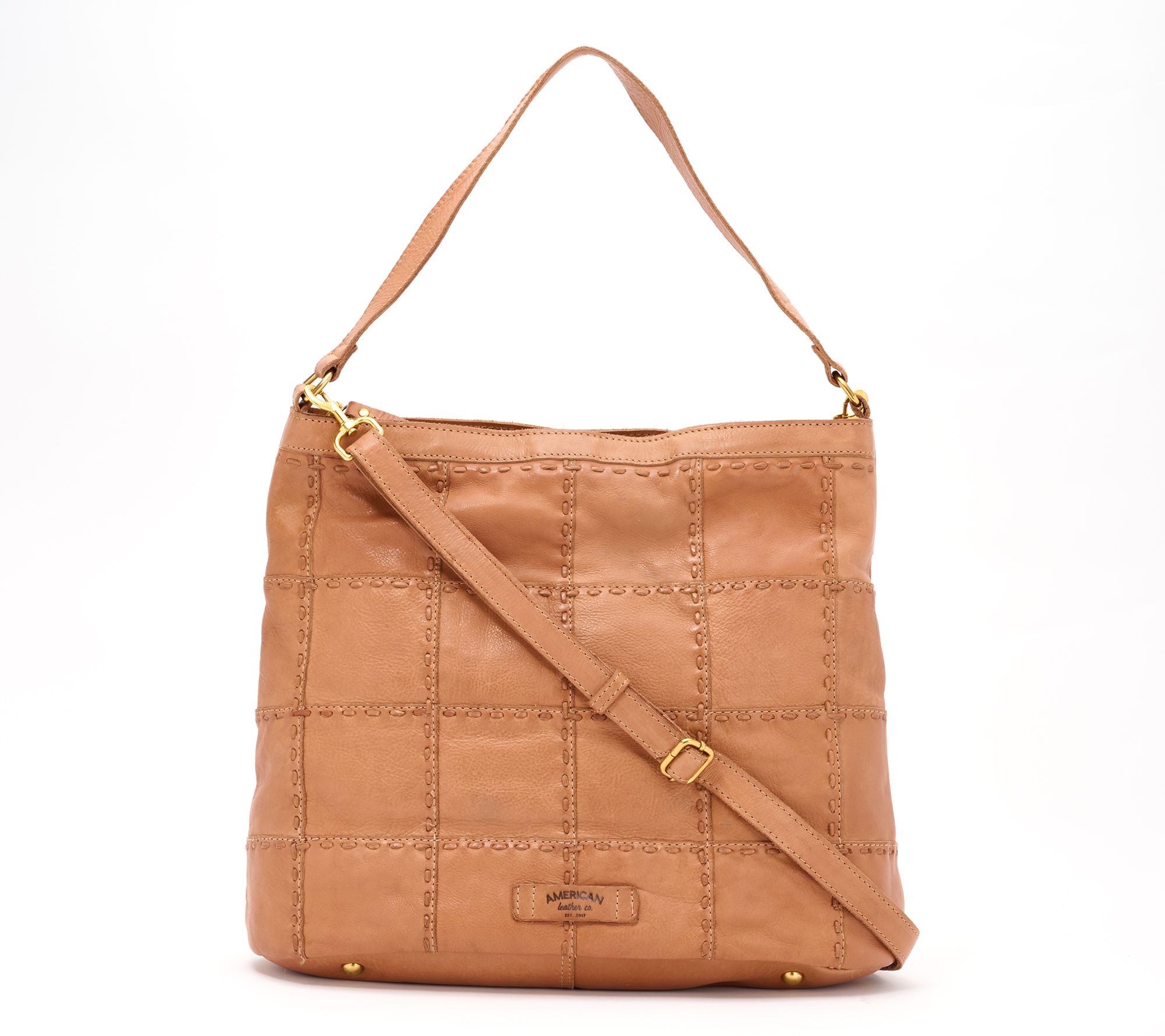 "As Is" American Leather Co. Heritage Leather Hobo