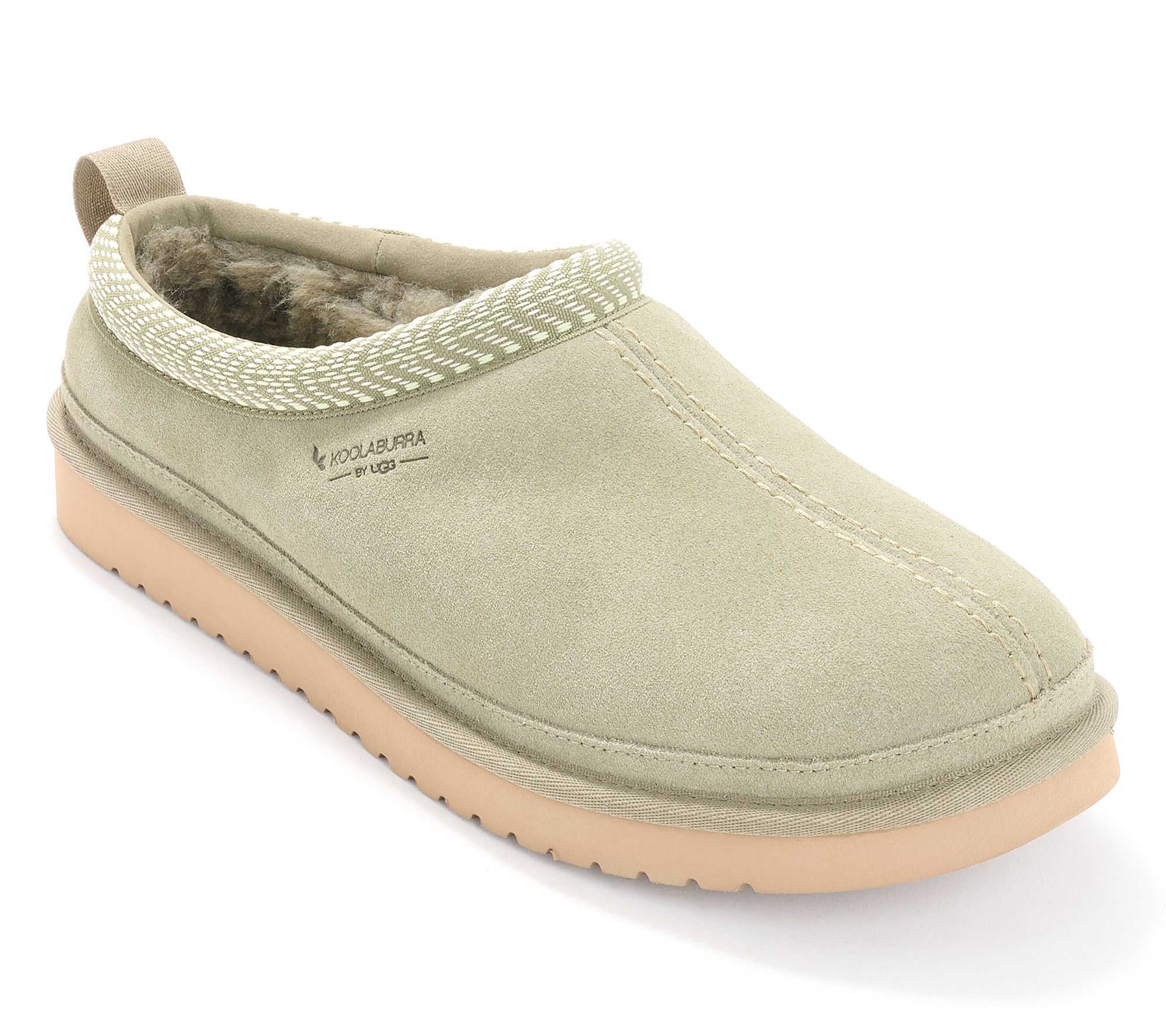 "As Is" Koolaburra by UGG Men's Suede Slippers- Burree