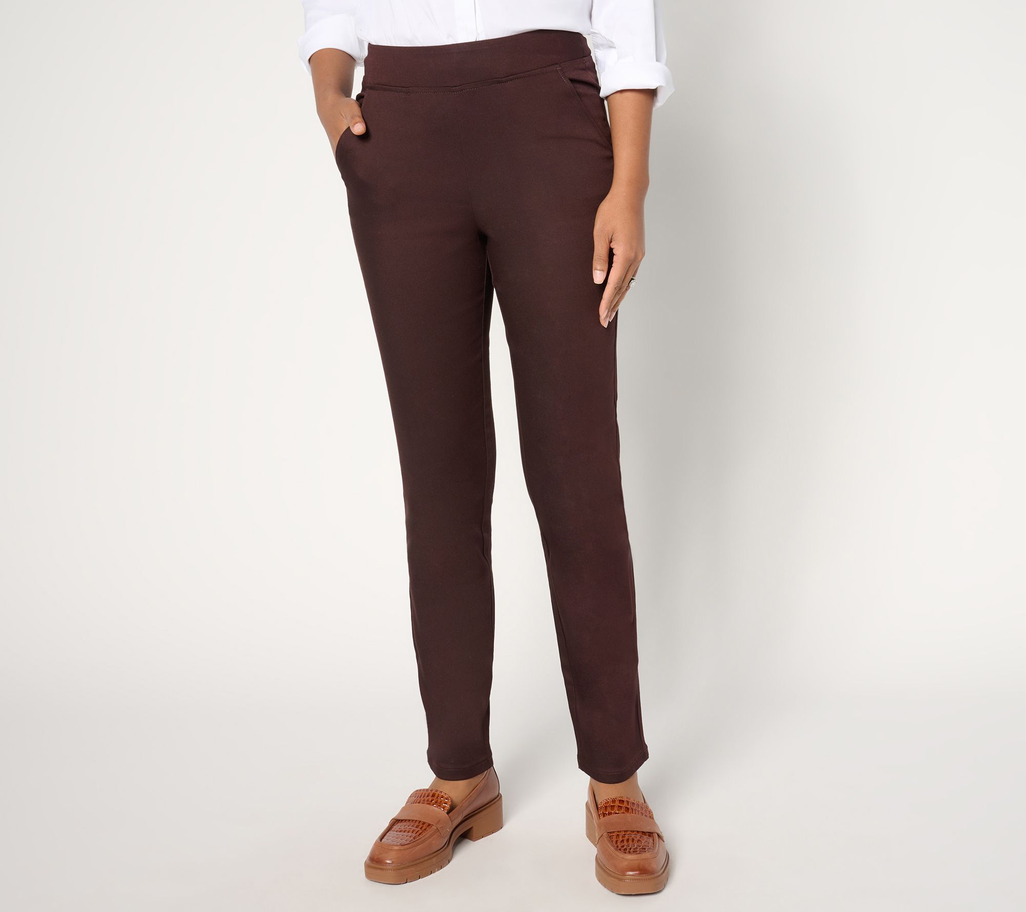 "As Is" Belle by Kim Gravel Reg MegaModal Chic Straight Leg Pant
