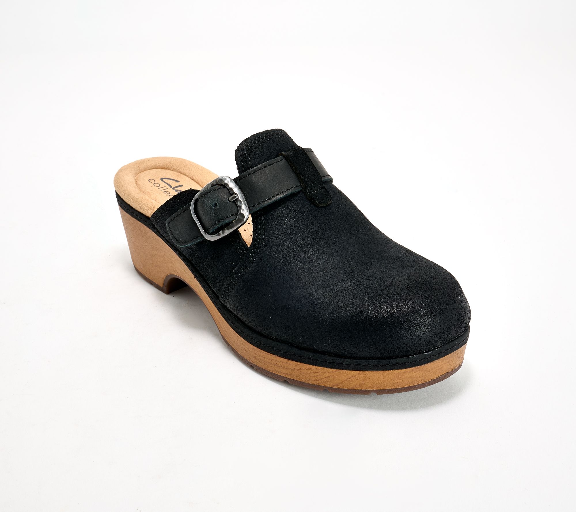 Clarks Collection Leather Clogs - Paizlee Nora