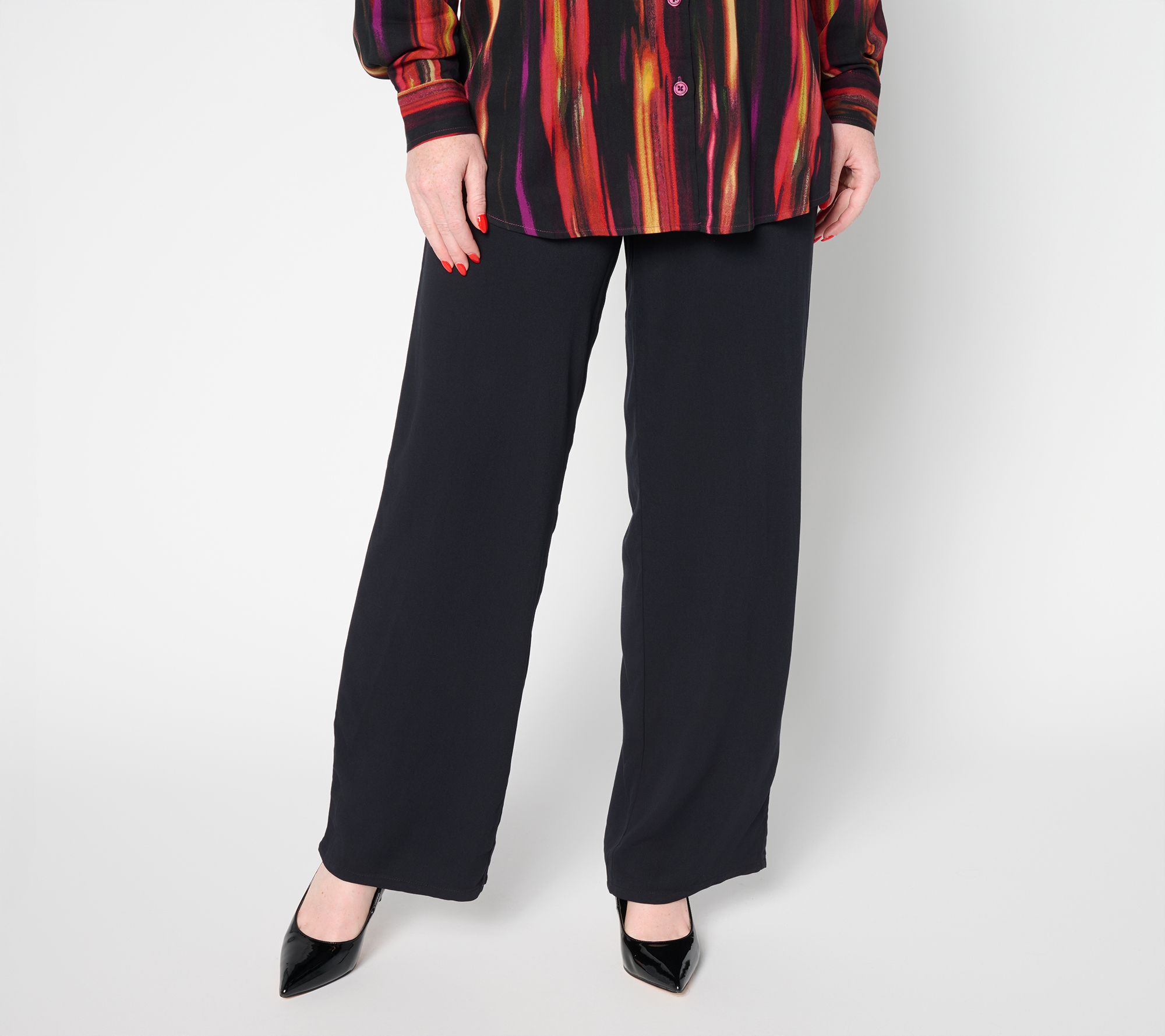 Brandis Dress Out Loud Regular Print or Solid Relaxed Pants