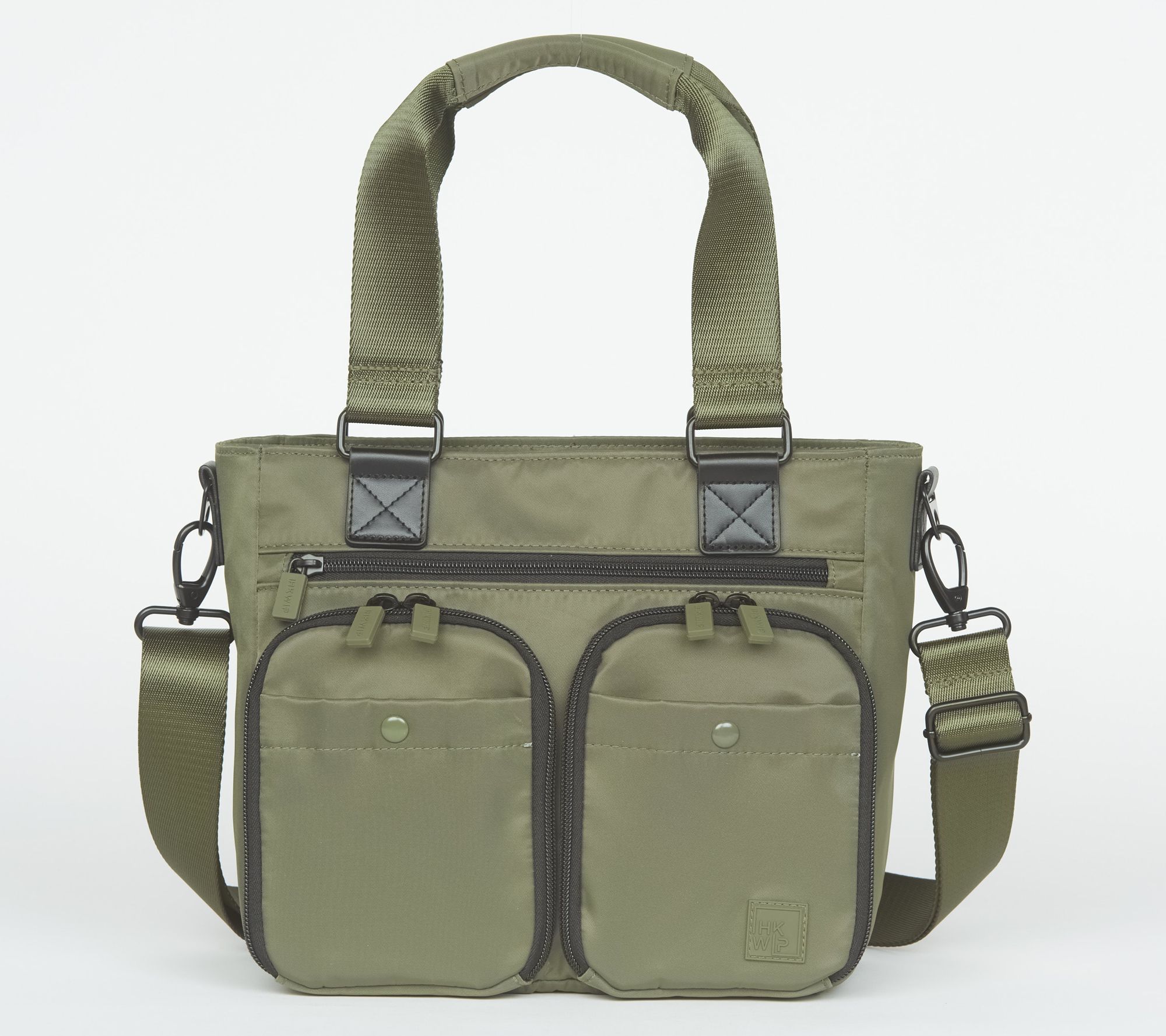 "As Is" IHKWIP The Mini Cargo Catchall Tote with Crossbody Strap