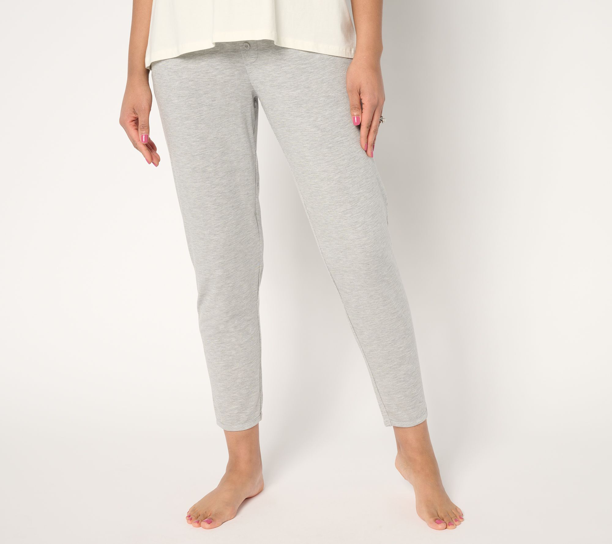 "As Is" Modern Soul Soothing Knit Jersey Tapered Lounge Pant
