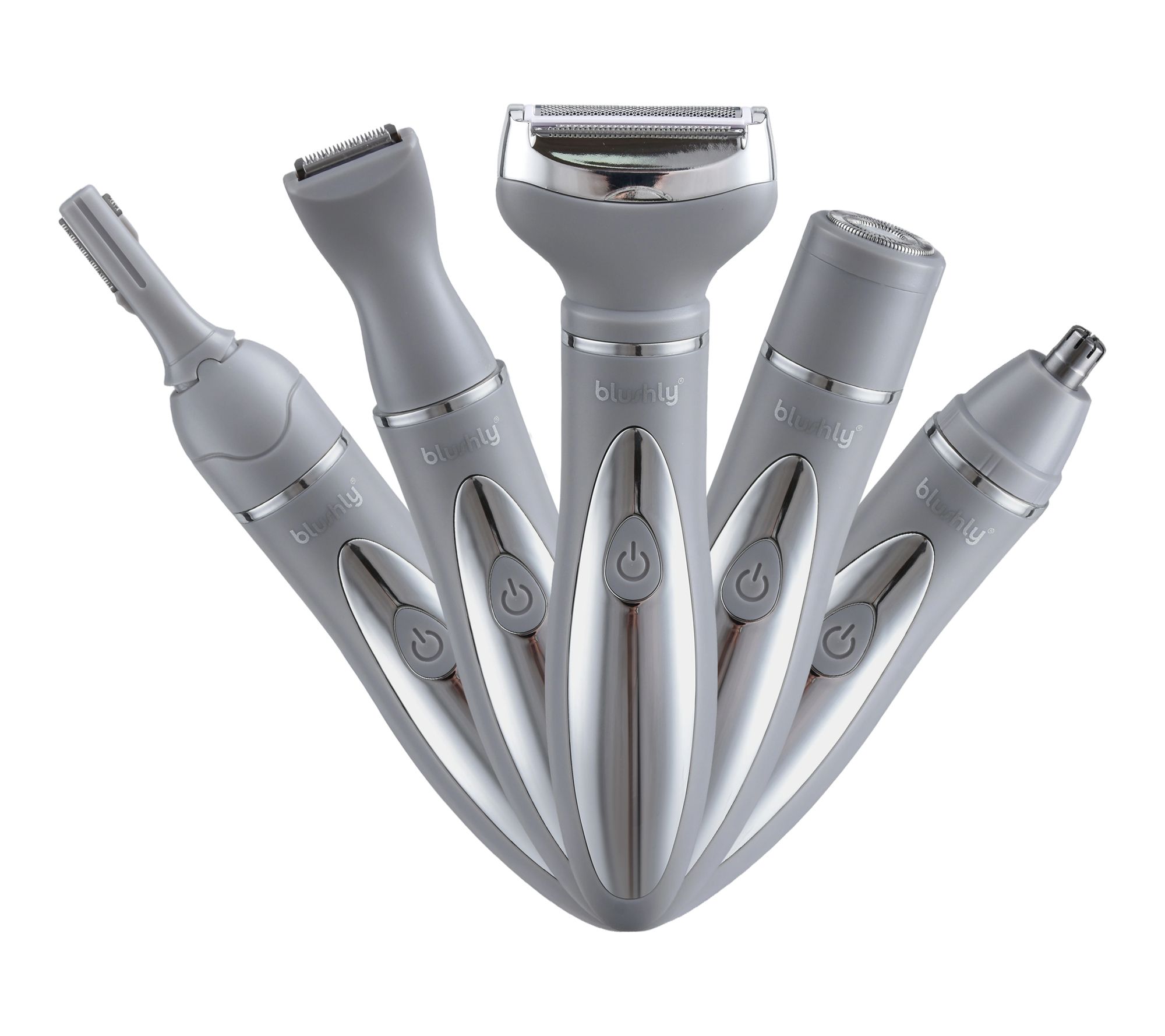 Blushly 5-in-1 Rechargeable Hair Trimmer w/ Battery Read