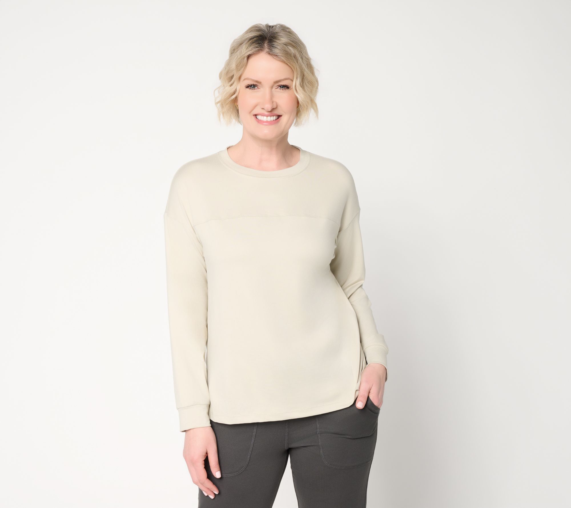 Barefoot Dreams Butterchic Seamed Pullover