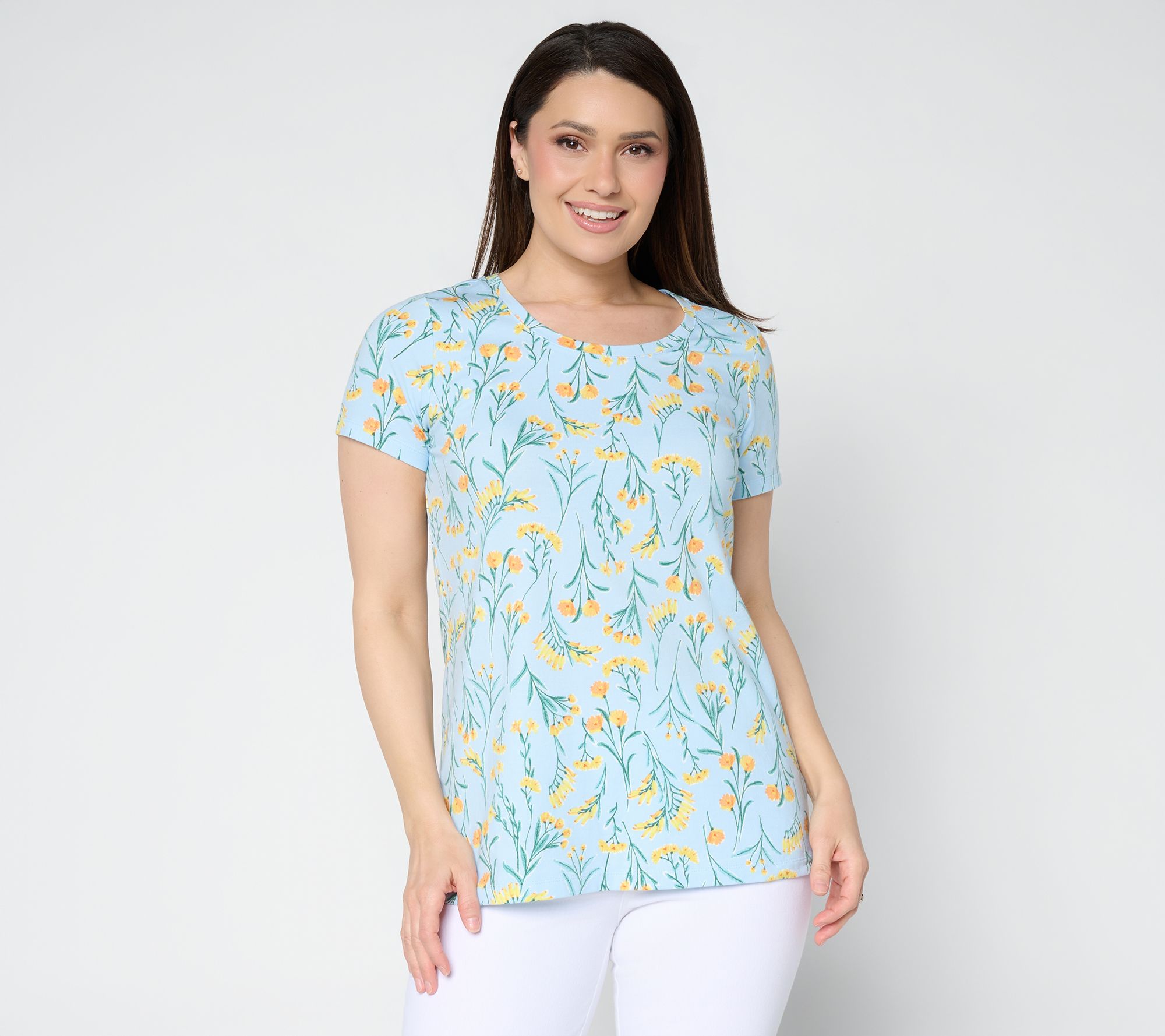 Belle by Kim Gravel Primabelle Knit Pucker Up Buttercup Top