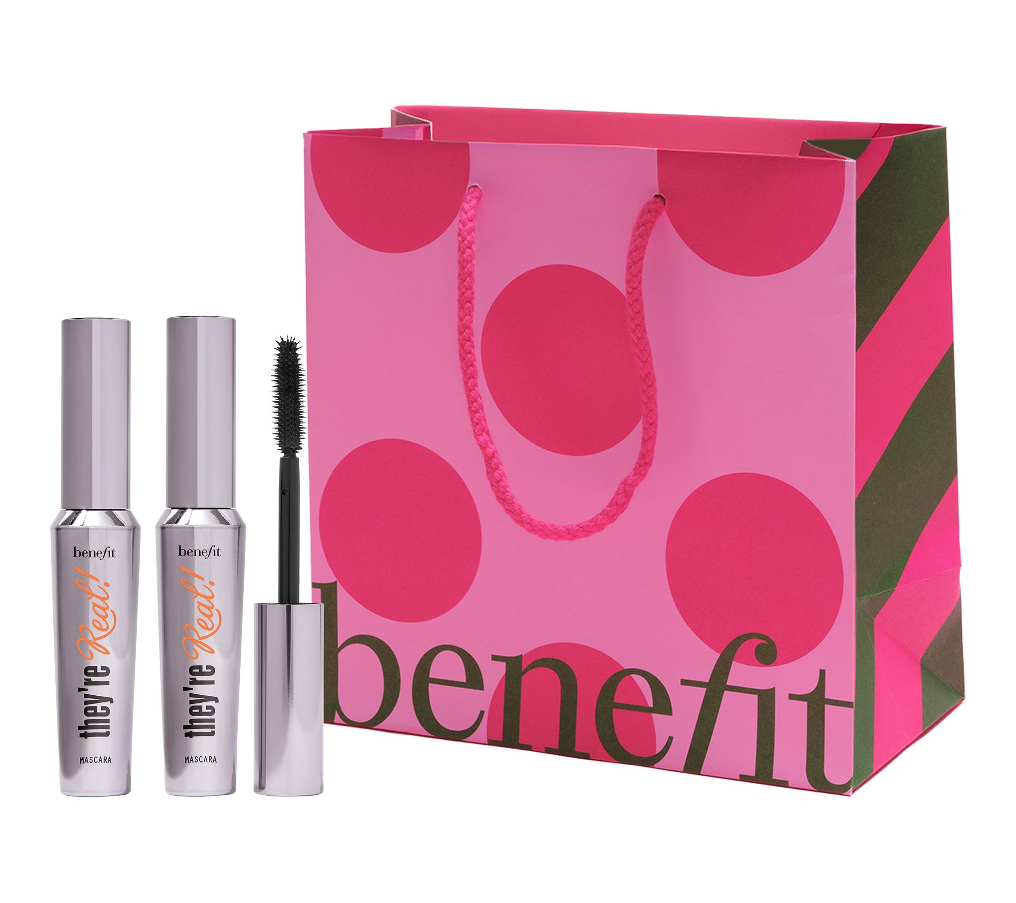 Benefit Cosmetics They're Real Duo with Bag