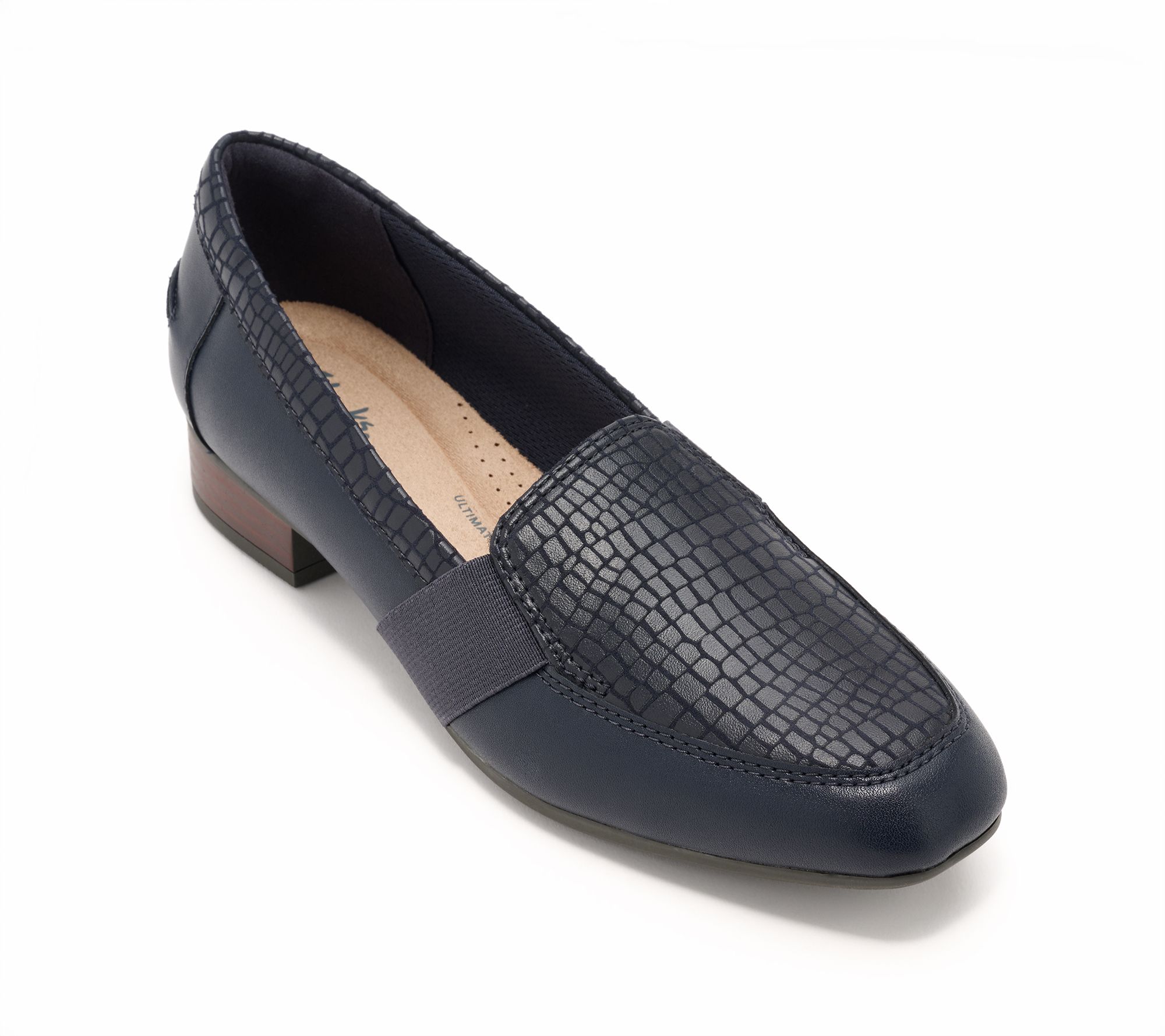 "As Is" Clarks Collection Leather Loafers - Juliet Beat