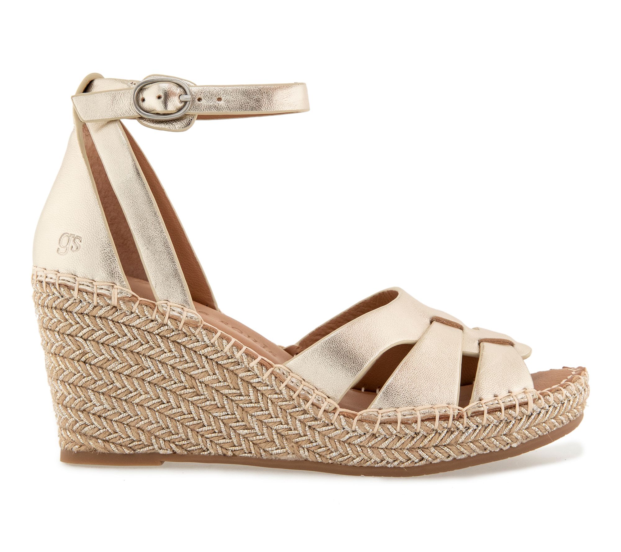 Gentle Souls by Kenneth Cole Leather Wedges -Coolie