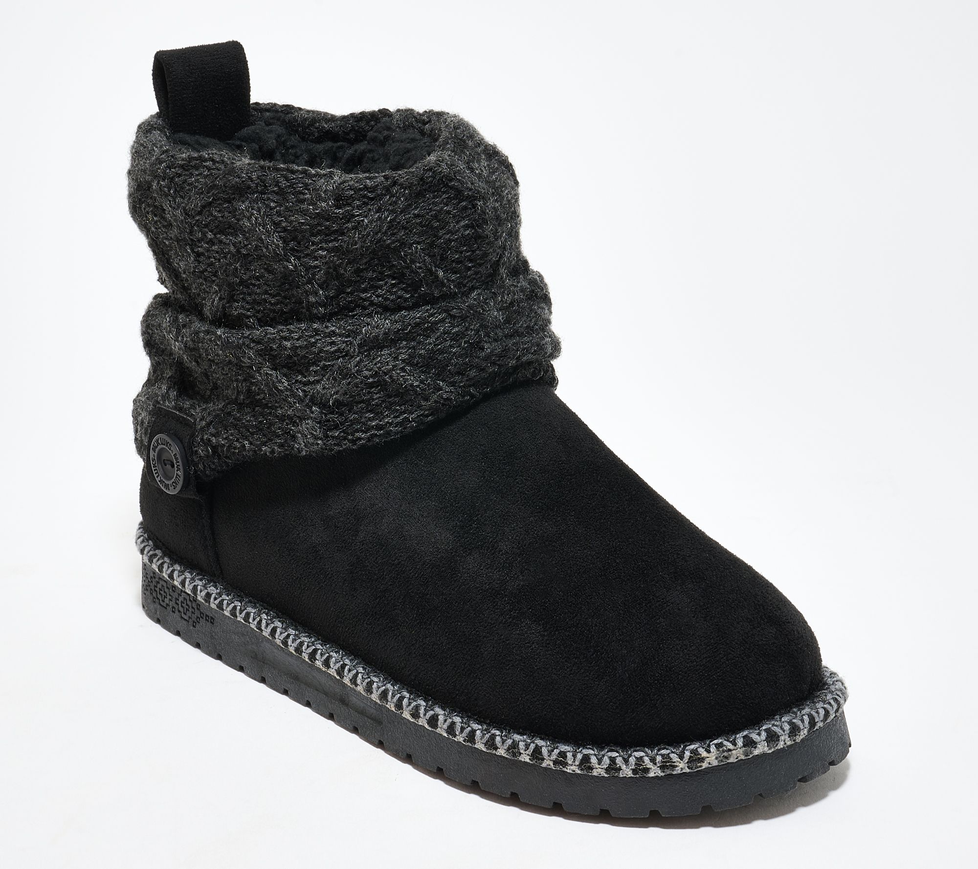 "As Is" MUK LUKS Cuffed Winter Boots- Larue
