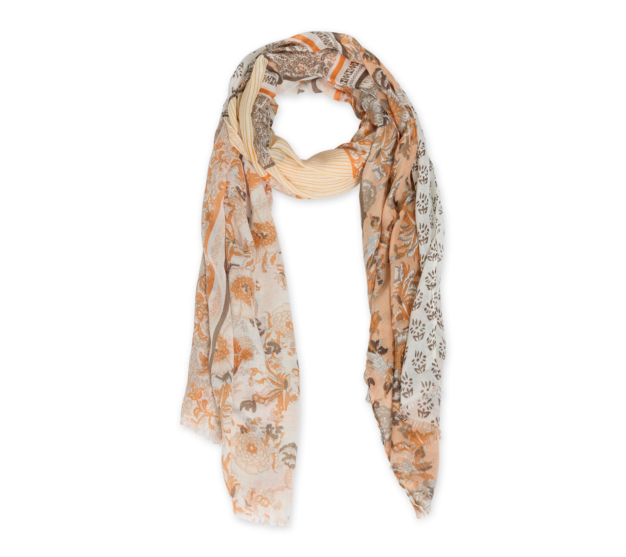 Hadley Wren Boho Floral Insect Shield Scarf