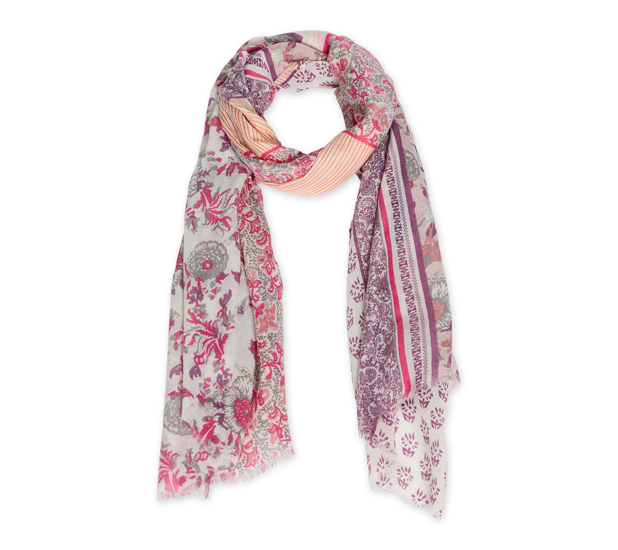 Hadley Wren Boho Floral Insect Shield Scarf