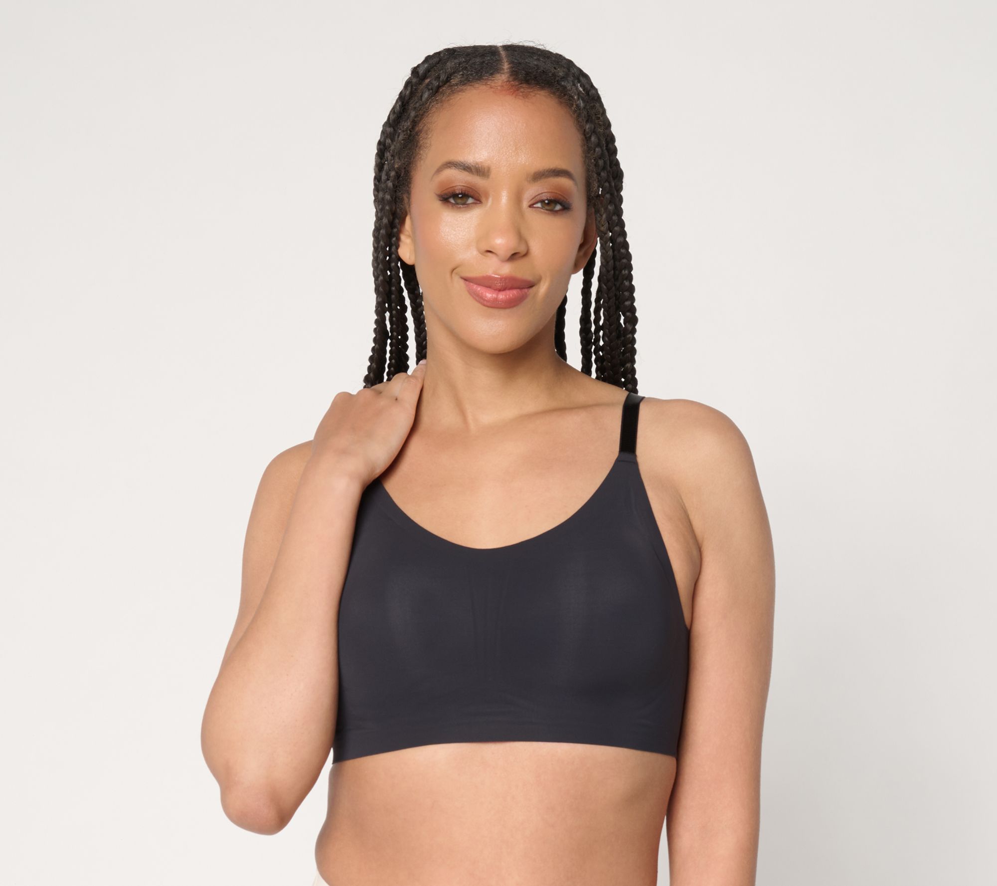 "As Is" AnyBody Intimates Wirefree Gel Support Bra w/ Back Closure