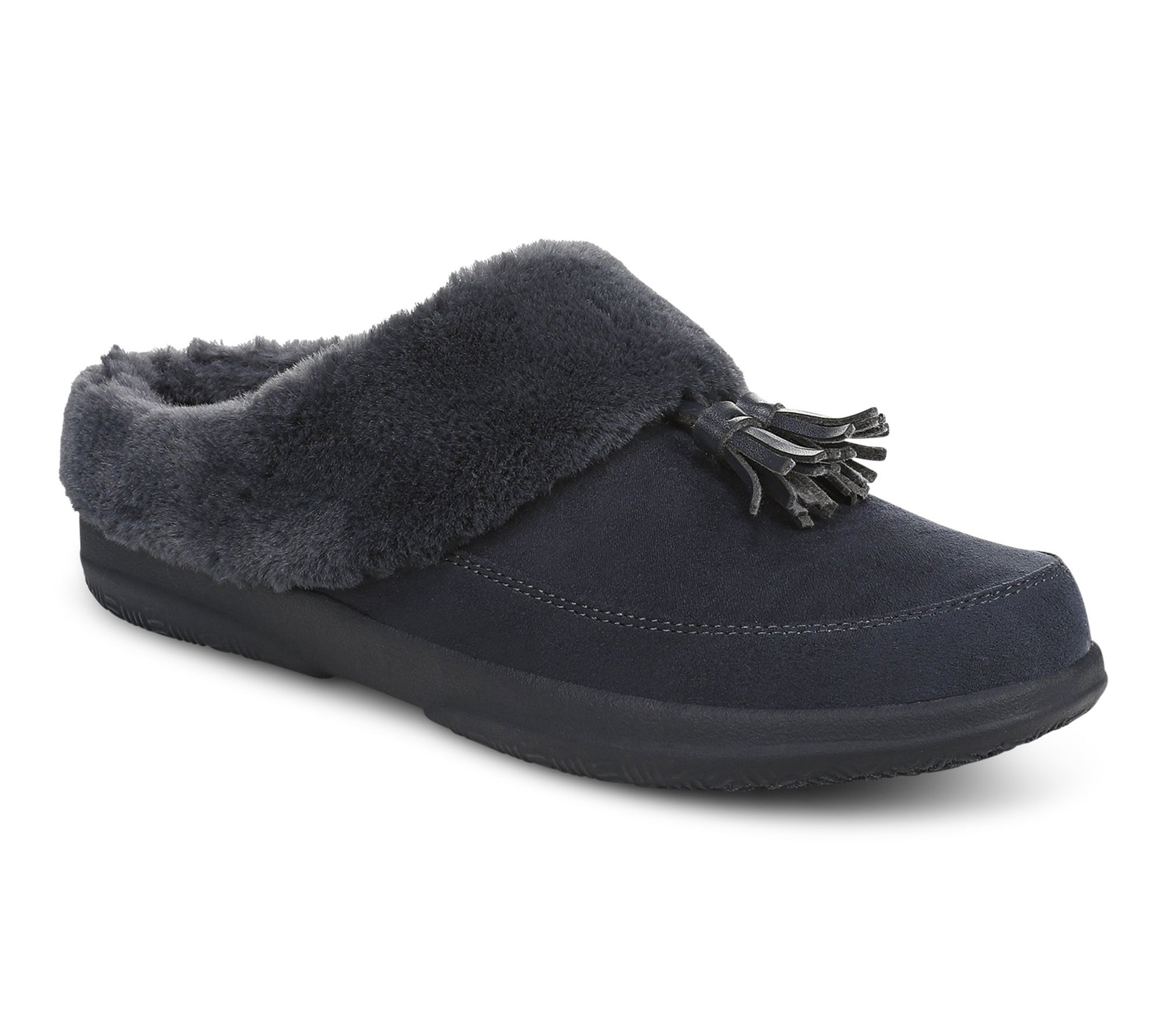 Vionic Cozy Lined Tassel Slippers - Perrin 2.0