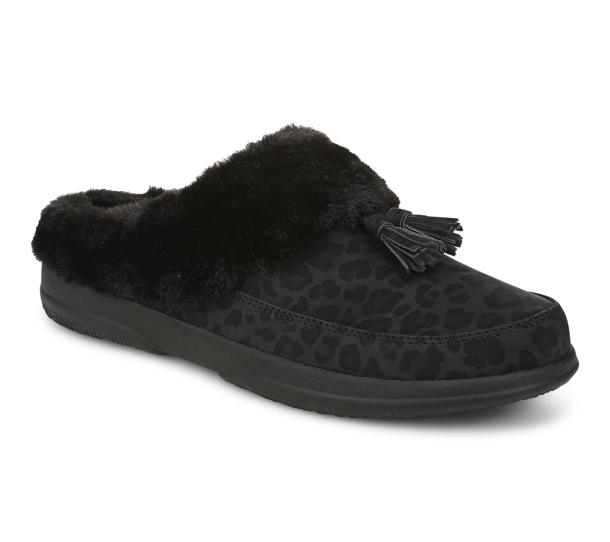 Vionic Cozy Lined Tassel Slippers - Perrin 2.0