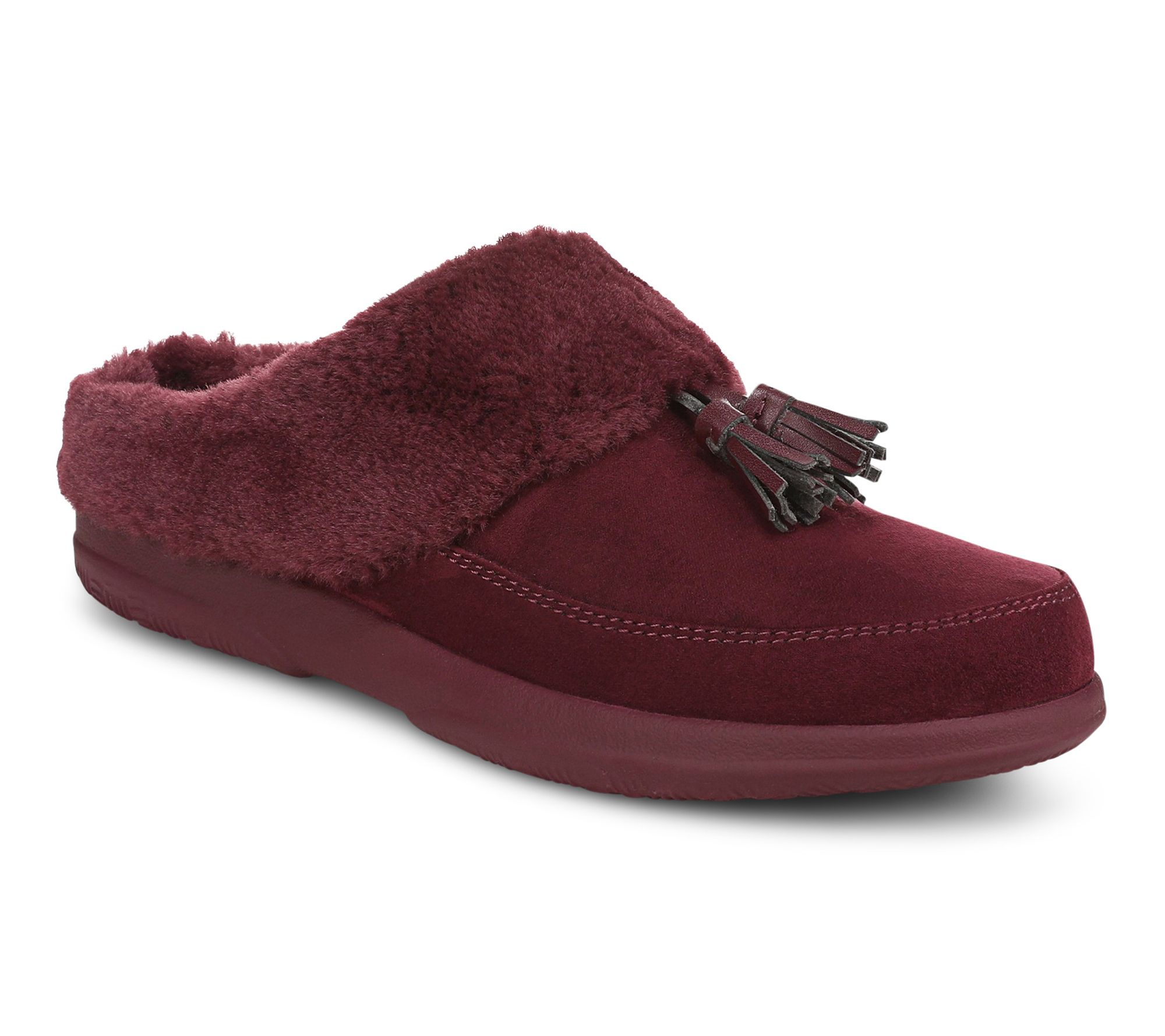 Vionic Cozy Lined Tassel Slippers - Perrin 2.0