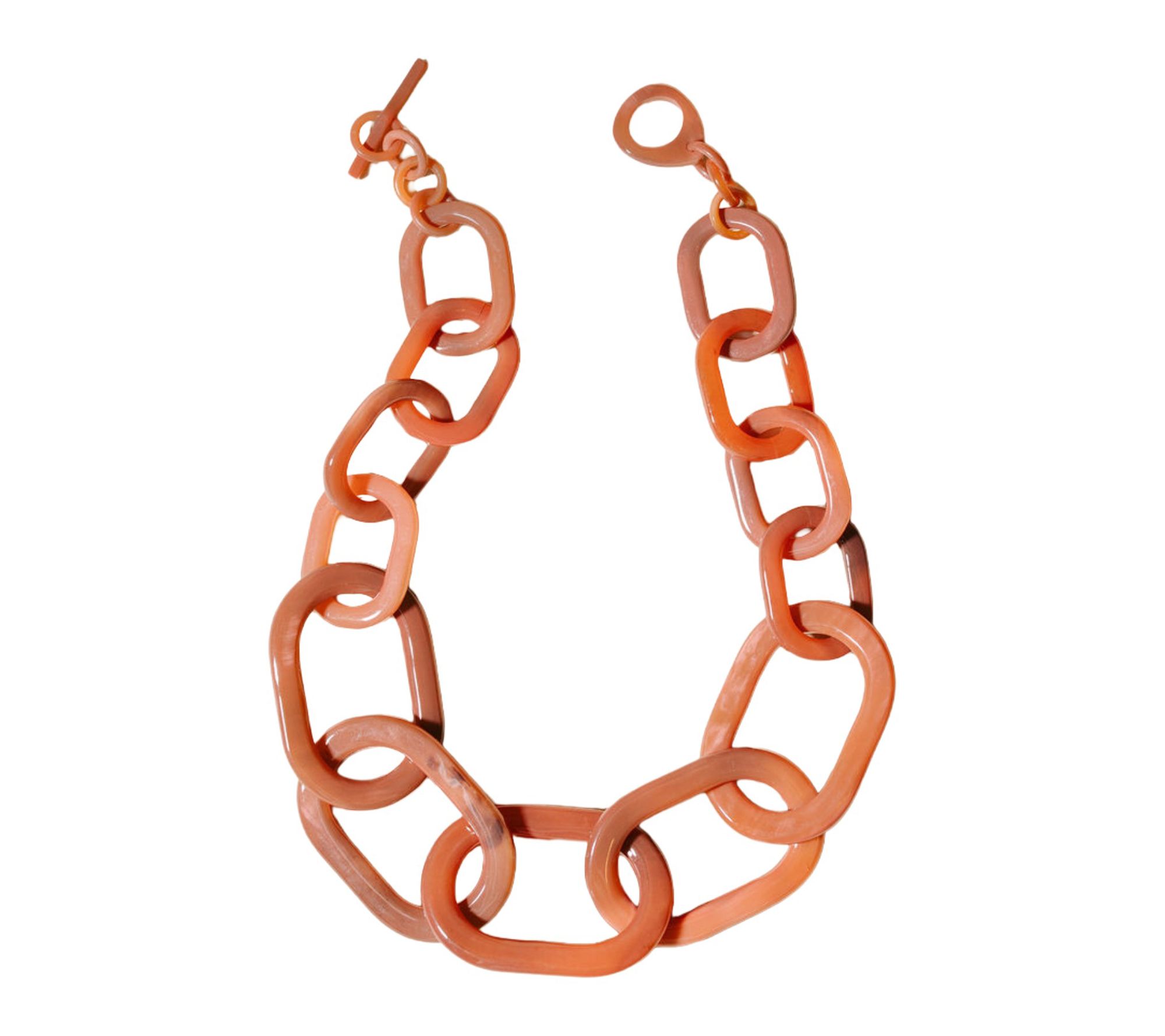 Sunshine Tienda Buffalo Horn Link Necklace