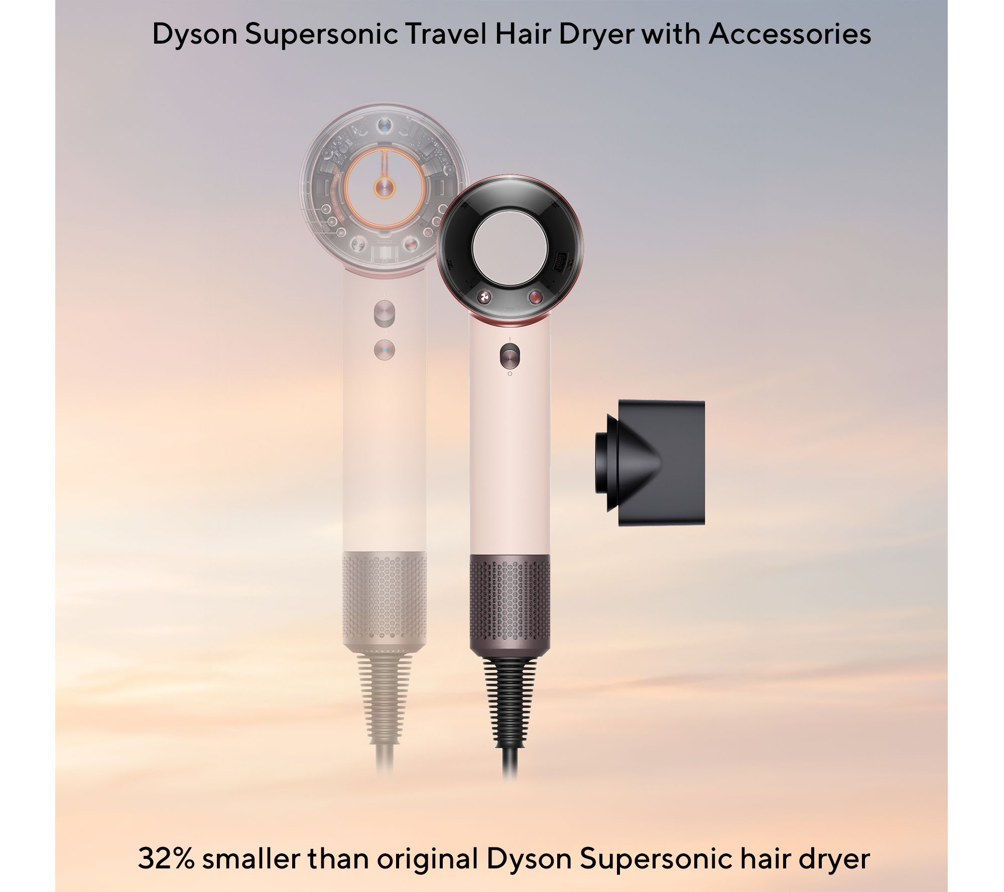 Dyson Supersonic Travel + Home Hair Dryer with Accessories | QVC