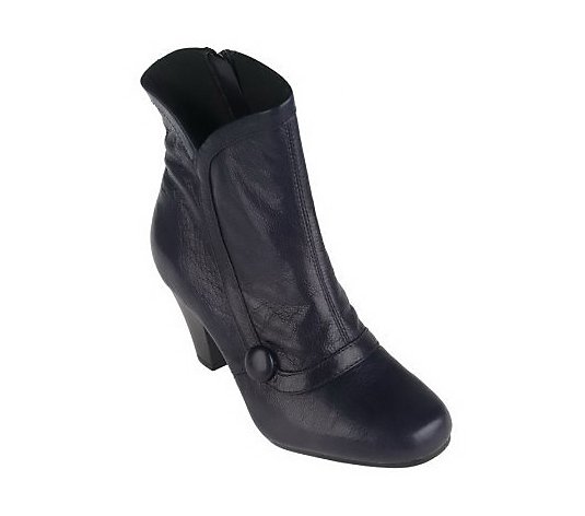 Clarks Ruby Glimmer Asymmetrical Ankle Boots - QVC.com