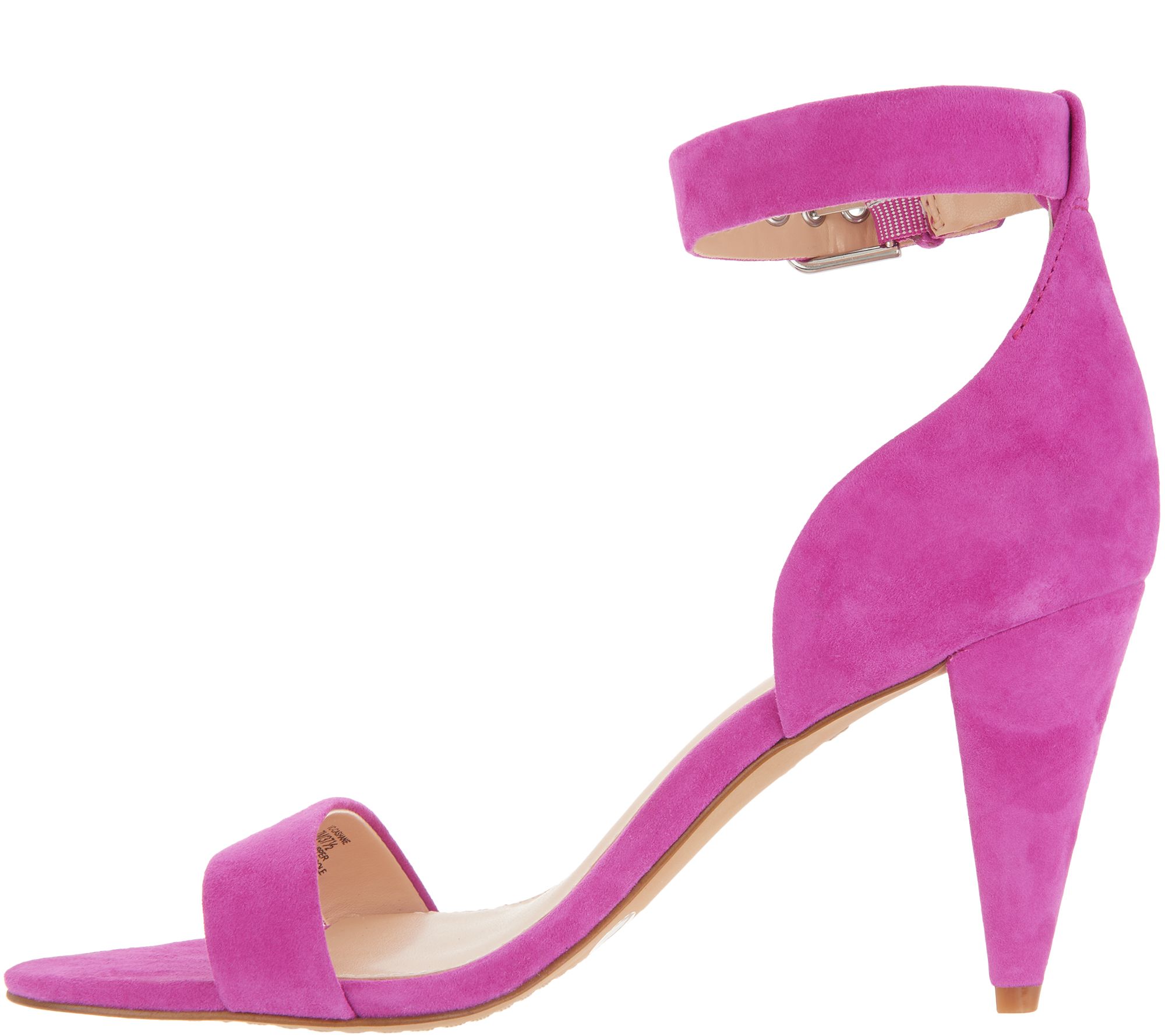 Vince Camuto Ankle Strap Sandals with Cone Heel - Cashane - QVC.com