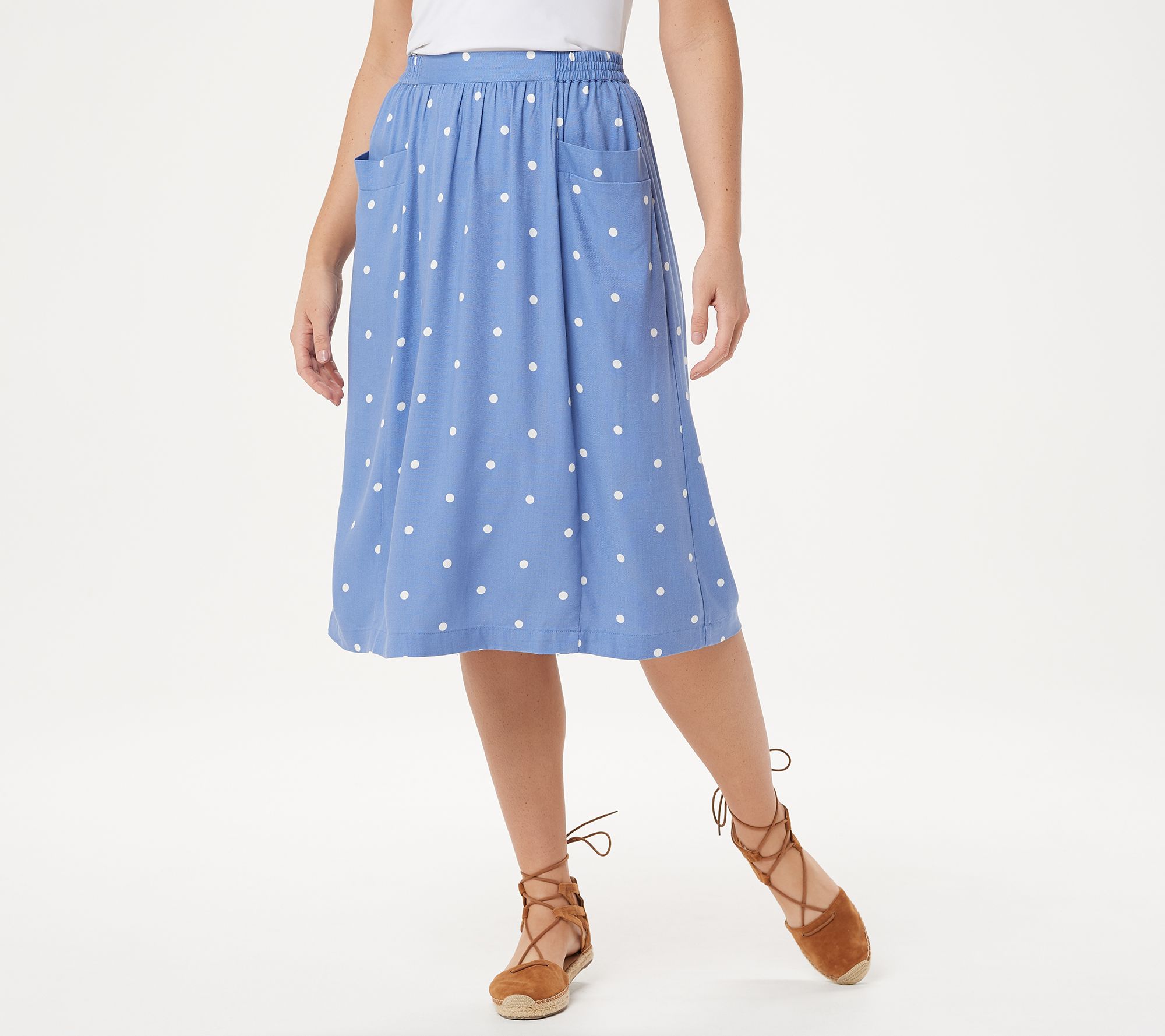 qvc denim and co maxi dress