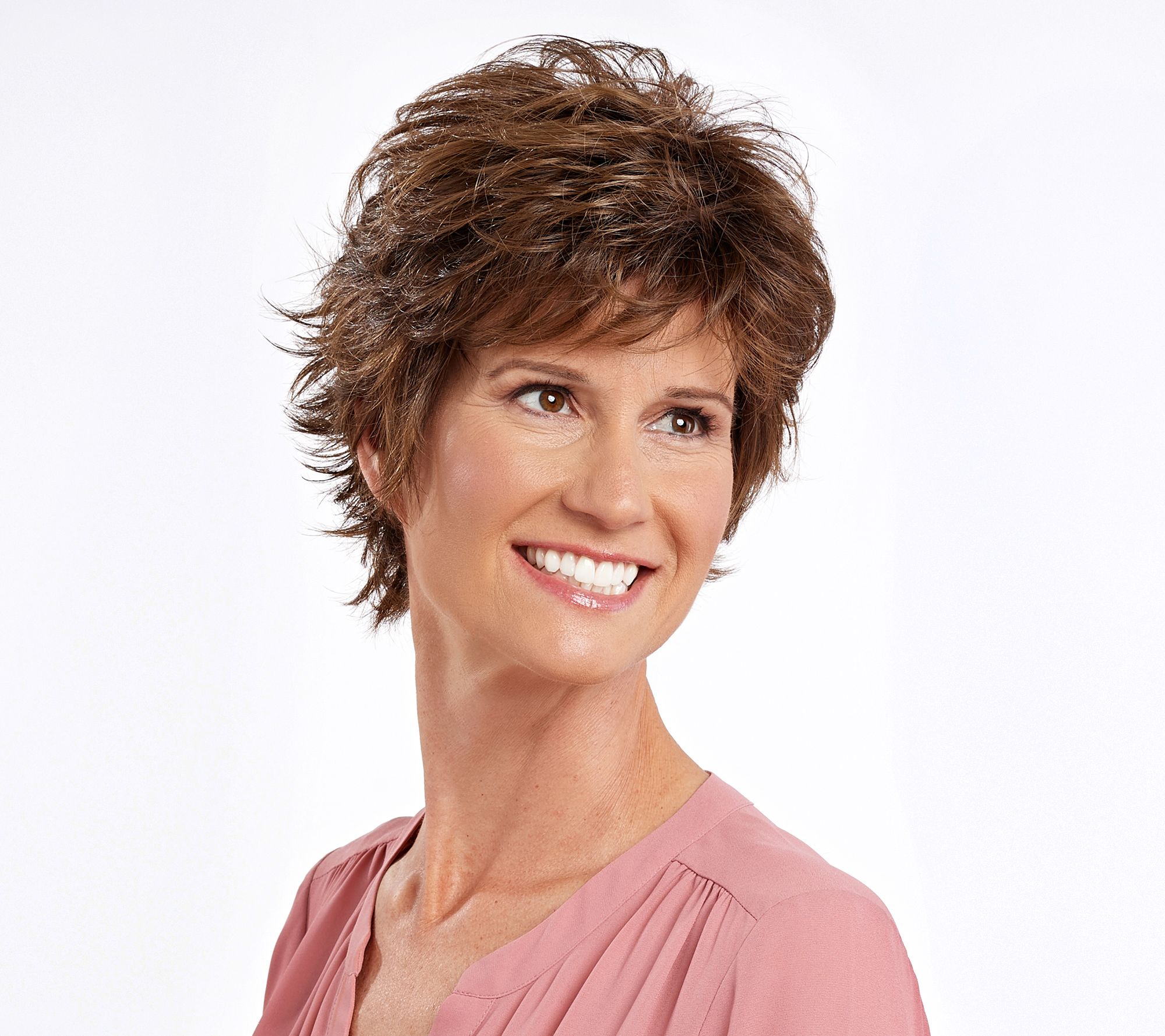 Toni Brattin Anytime Layered Wig With Styleable Fiber