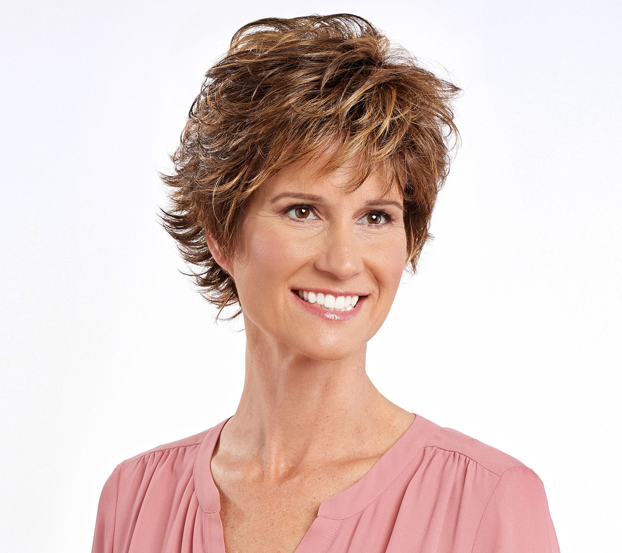 Toni Brattin Anytime Layered Wig With Styleable Fiber
