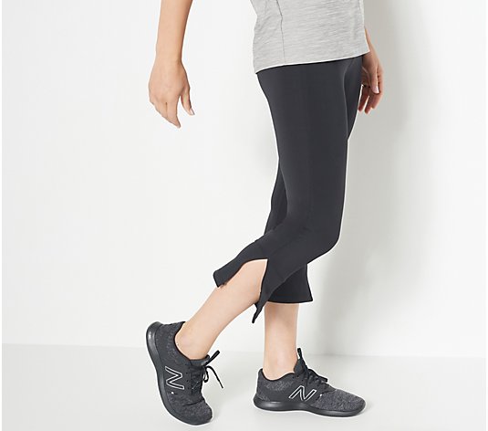 Fit 4 All by Carrie Wightman Kick Flare Capris
