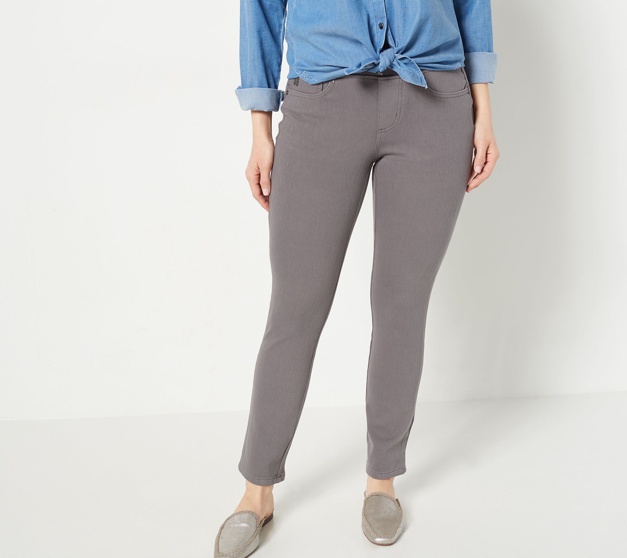Belle by Kim Gravel Regular Flexibelle Belle Curve Slim-Leg Jeans