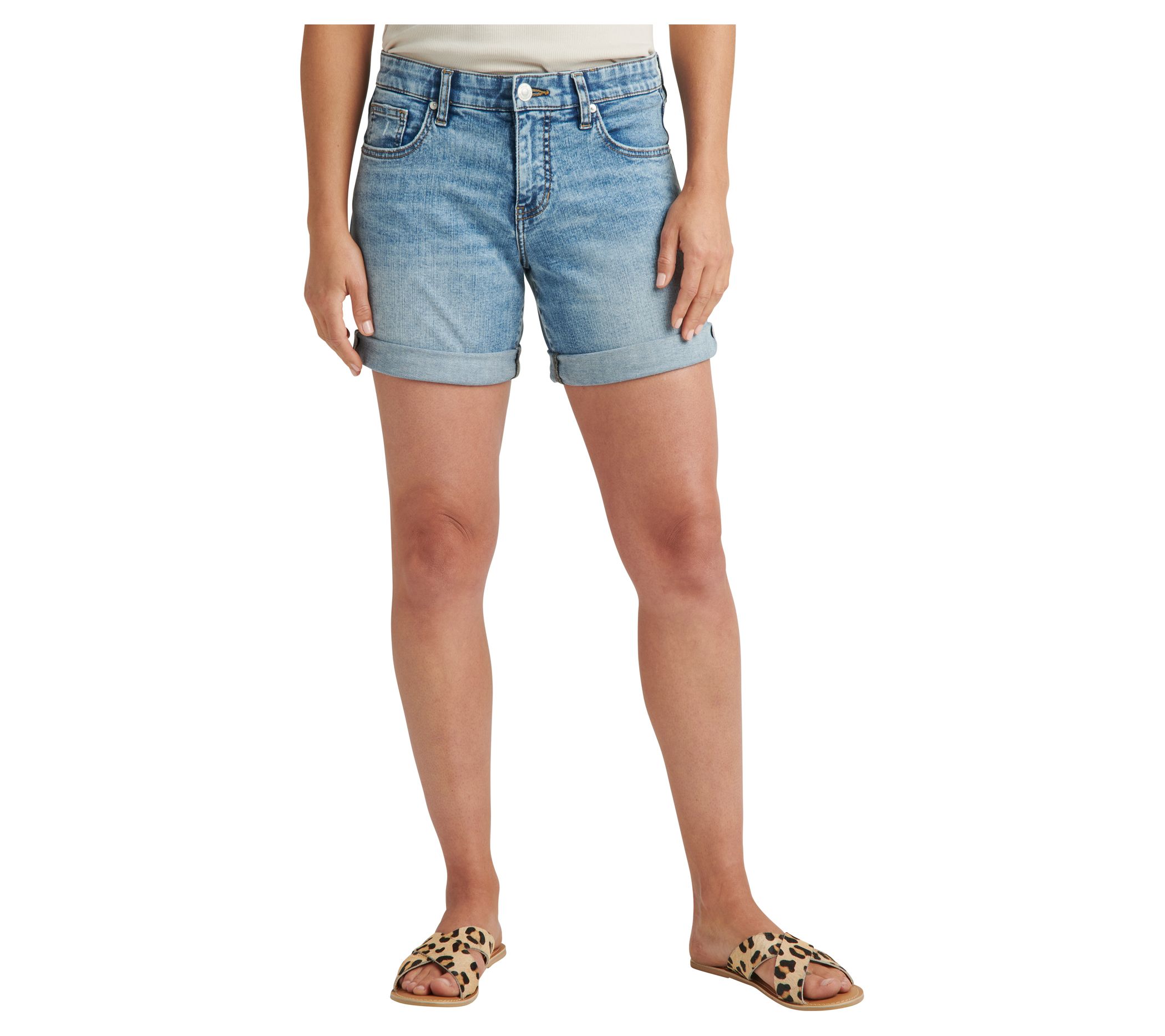 Jag Jeans Women's Alex Mid Rise Short