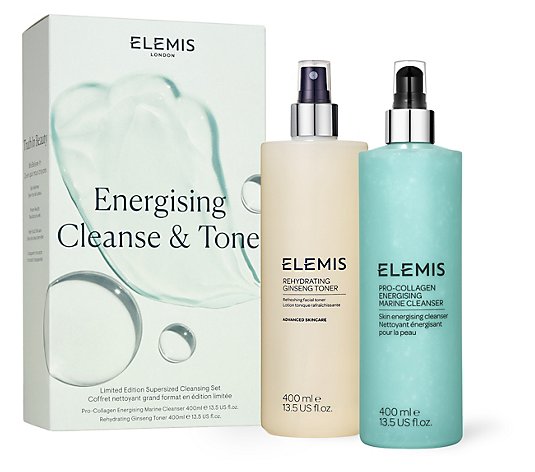 ELEMIS Super-Size Energising Cleanser & Toner