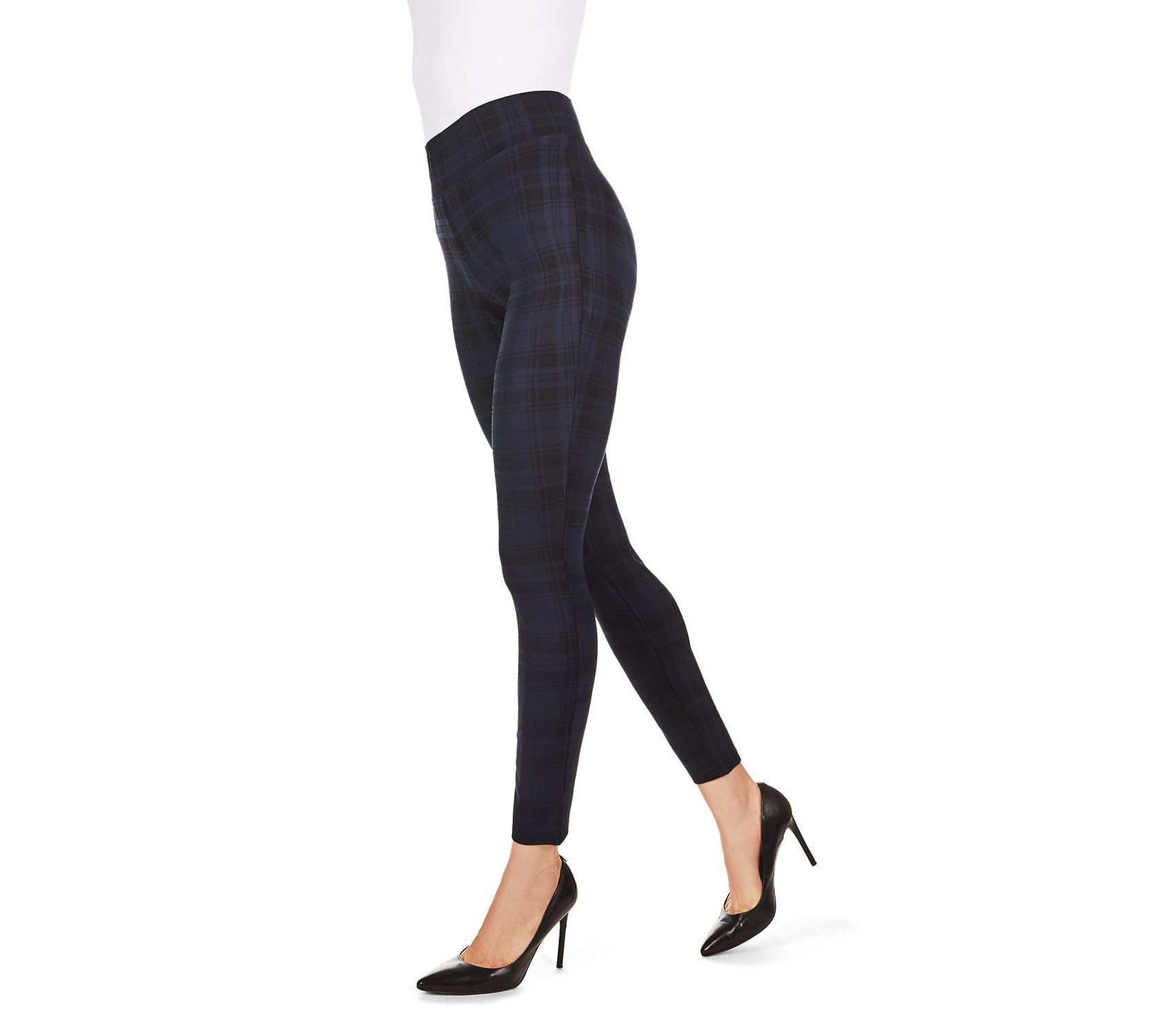 Memoi Gaban Tartan Shaping Leggings