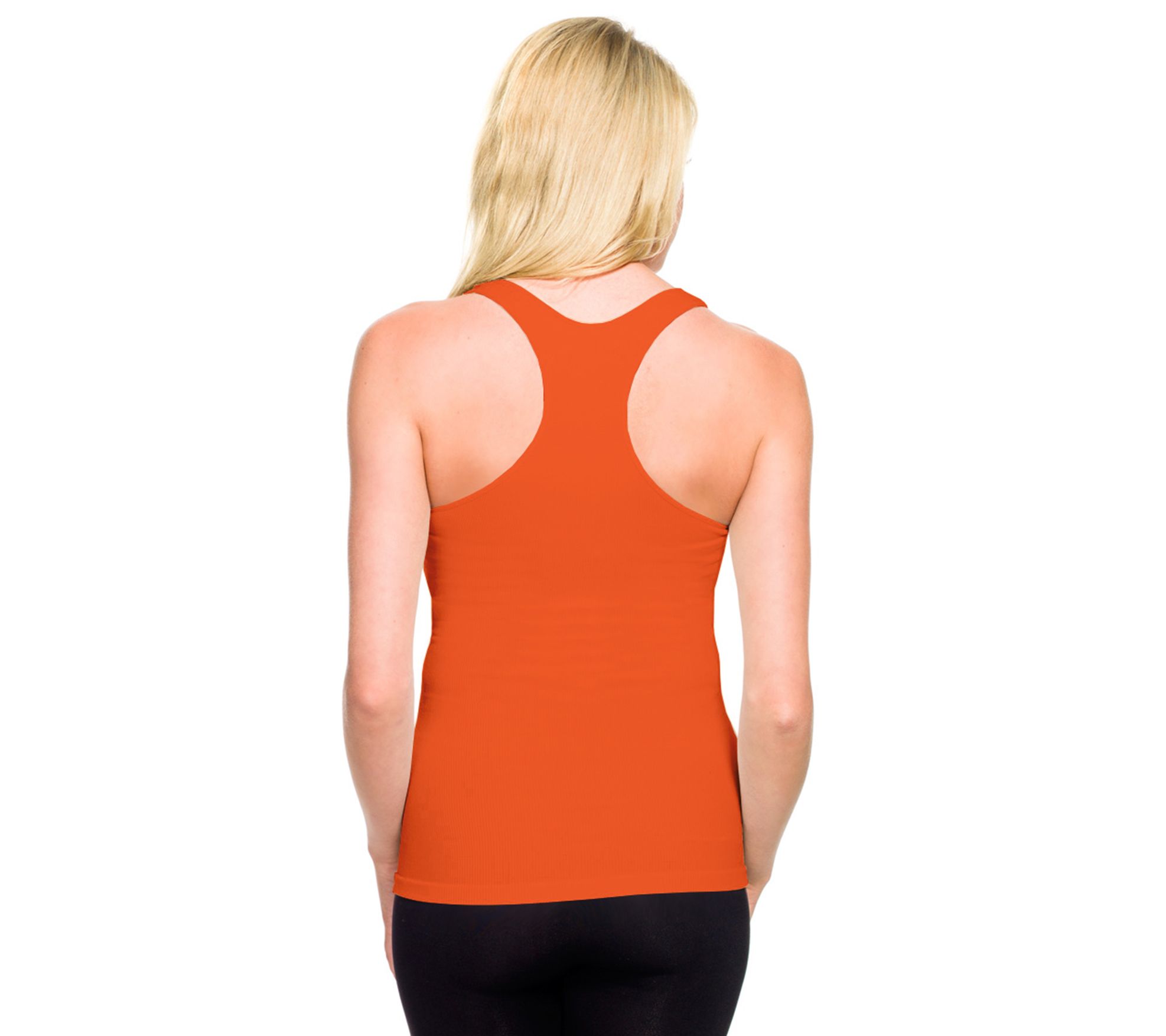 Skinnytees Ribbed Racerback Tank