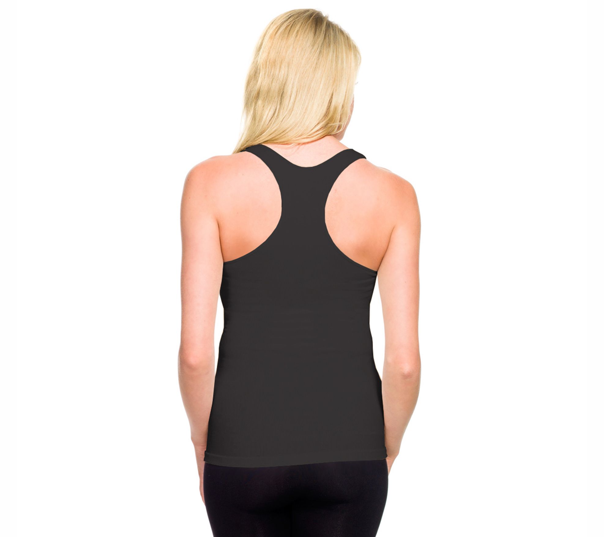 Skinnytees Ribbed Racerback Tank