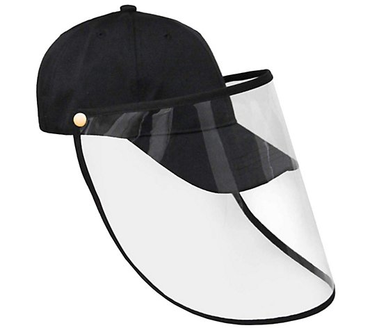 Save the Girls Adjustable Ball Cap with Removable Face Shield