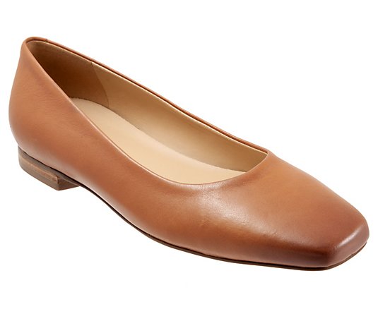 Trotters Leather Slip-On Flats - Honor