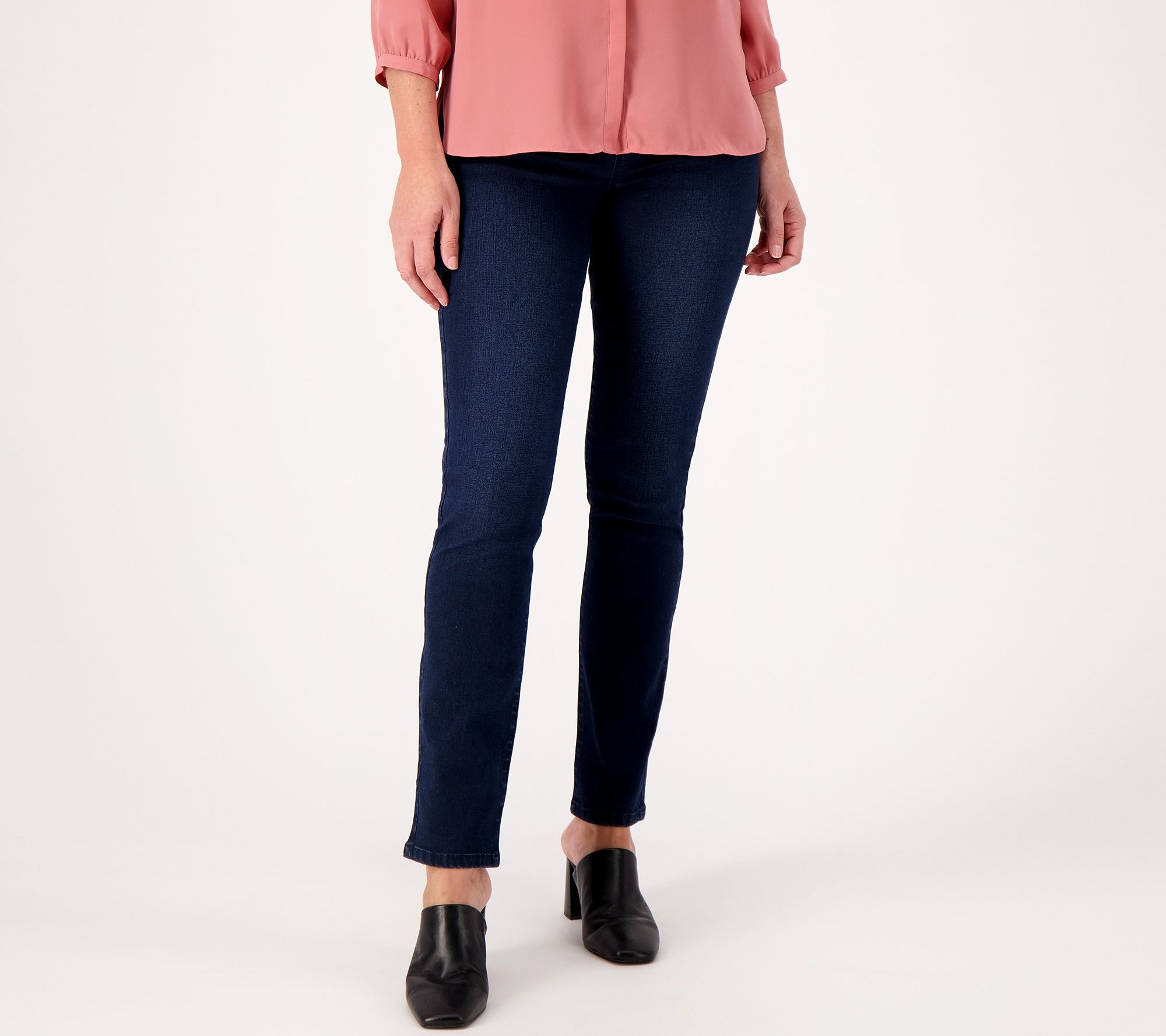 "As Is" Gloria Vanderbilt Amanda Pull On Jeans- Kansas